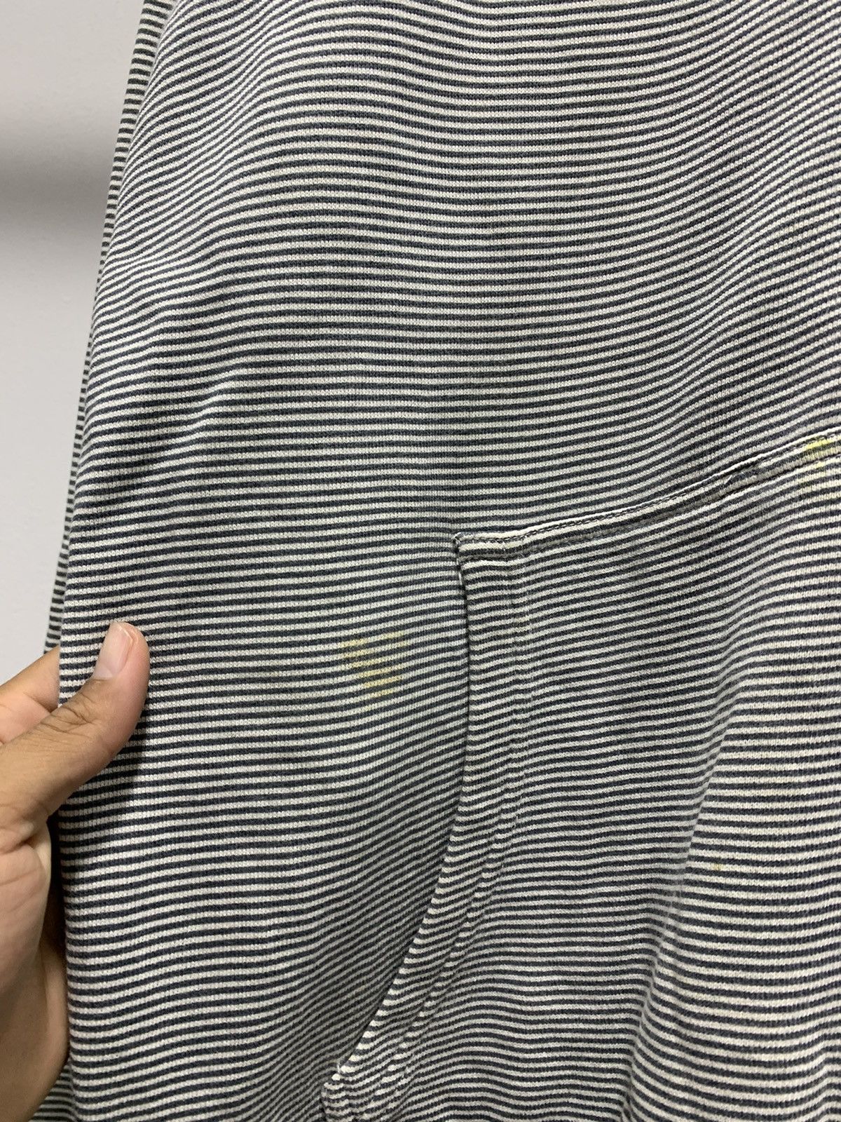 Beams Plus × Japanese Brand Beams Stripes Hooded Sweater 90s Size US M / EU 48-50 / 2 - 4 Thumbnail