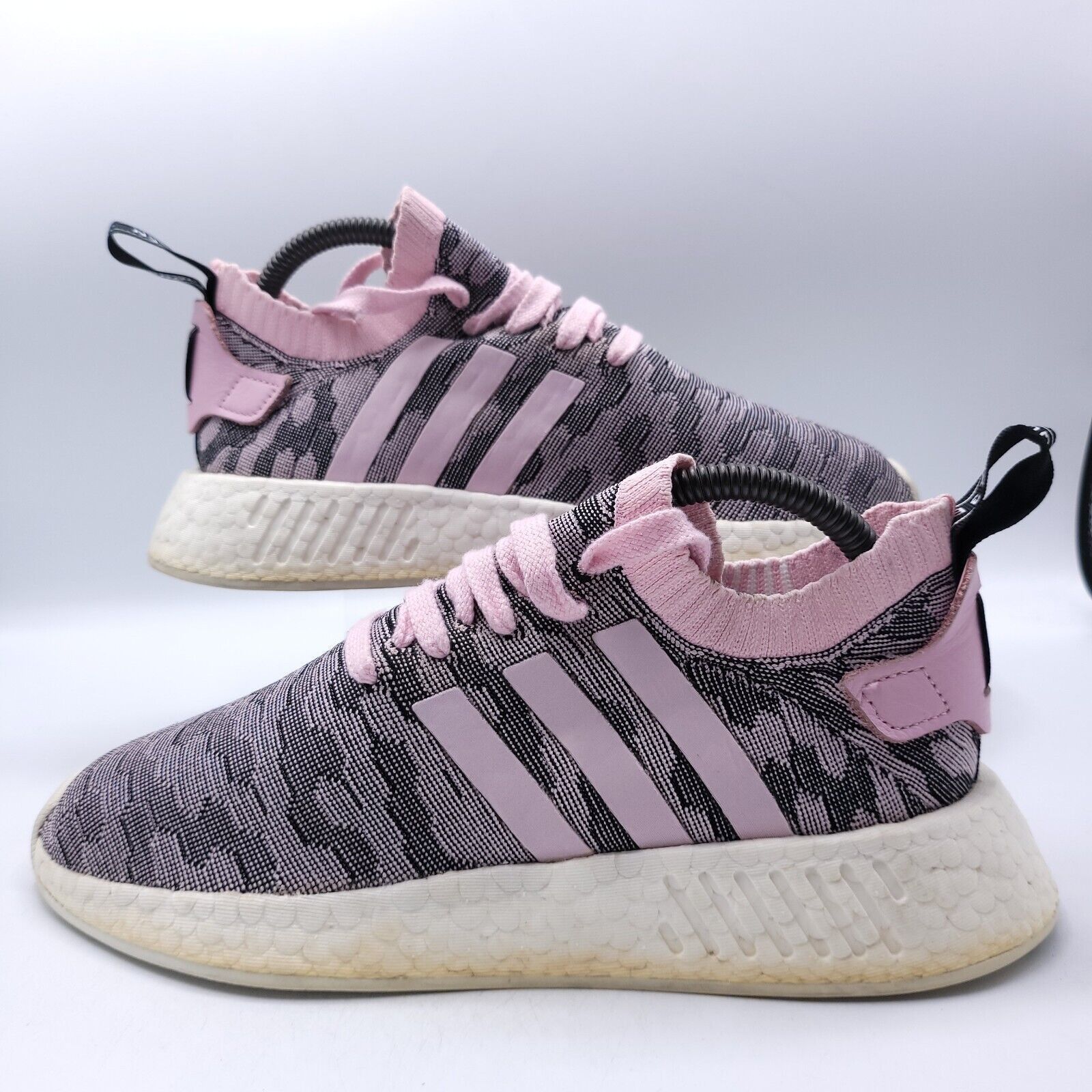 Adidas Adidas NMD R2 Athletic Shoe Womens Size 8 BY9521 Pink Gray Size US 8 / IT 38 - 5 Thumbnail