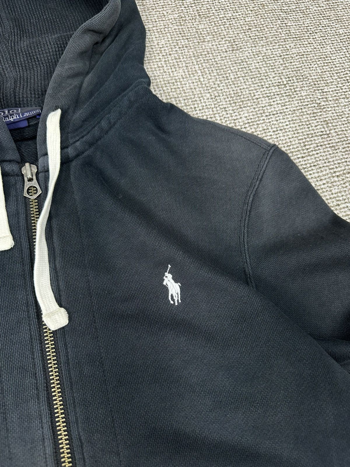 Polo Ralph Lauren Polo Ralph Lauren Sun Faded Black Hoodie Z297 Size US M / EU 48-50 / 2 - 3 Thumbnail