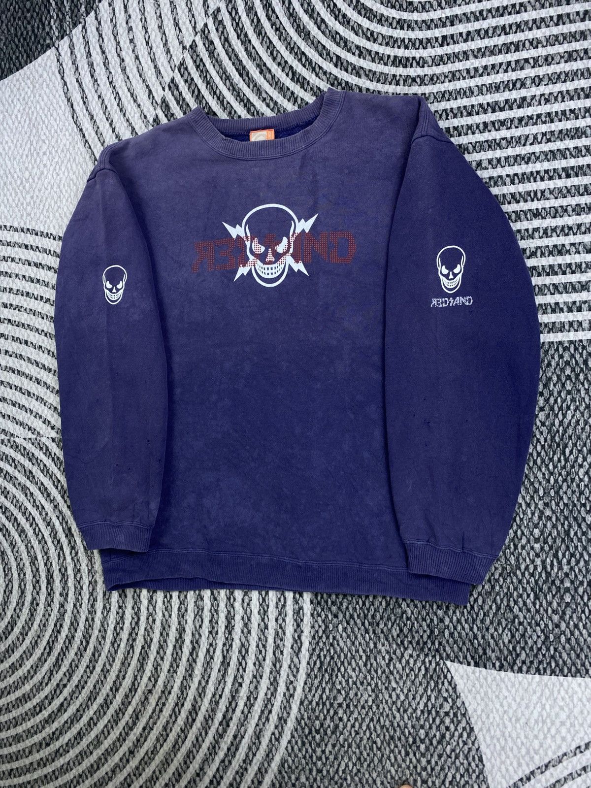 Hysteric Glamour Redsand Skull Printed Hysterix Style Sweatshirt Size US M / EU 48-50 / 2 - 3 Thumbnail