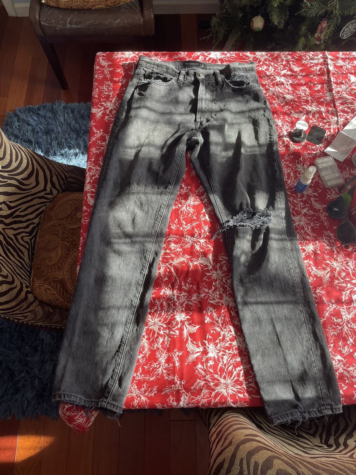 Abercrombie & Fitch Abercrombie & Fitch Vintage Stretch 90s Jean | Size 30 x 32 Size US 30 / EU 46 - 2 Thumbnail