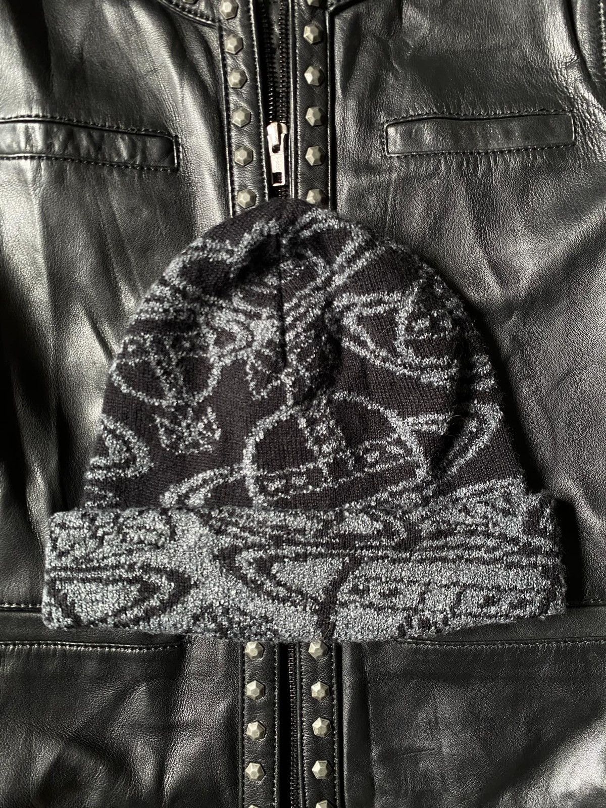 Vivienne Westwood Vivienne Westwood Orb Jacquard Beanie Size ONE SIZE - 1 Thumbnail
