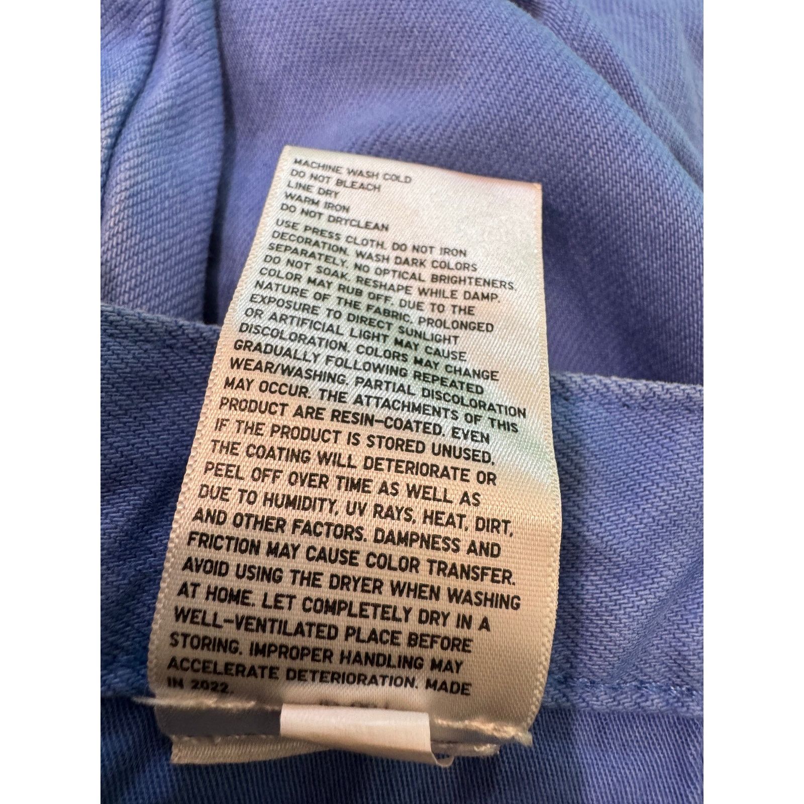 Marni Marni x UNIQLO Royal Blue Jeans Size US 27 - 5 Thumbnail