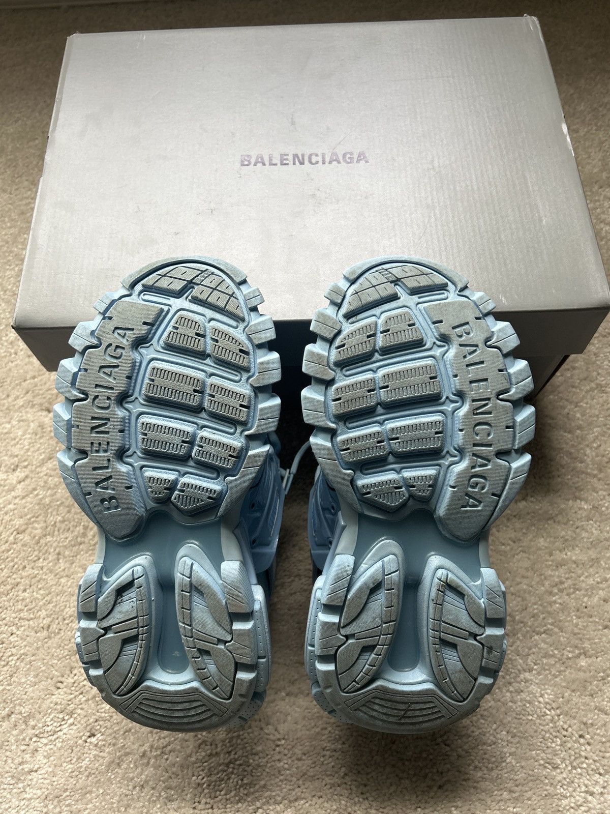 Balenciaga Balenciaga LTE Blue Track Sneaker Size US 6 / IT 36 - 10 Thumbnail