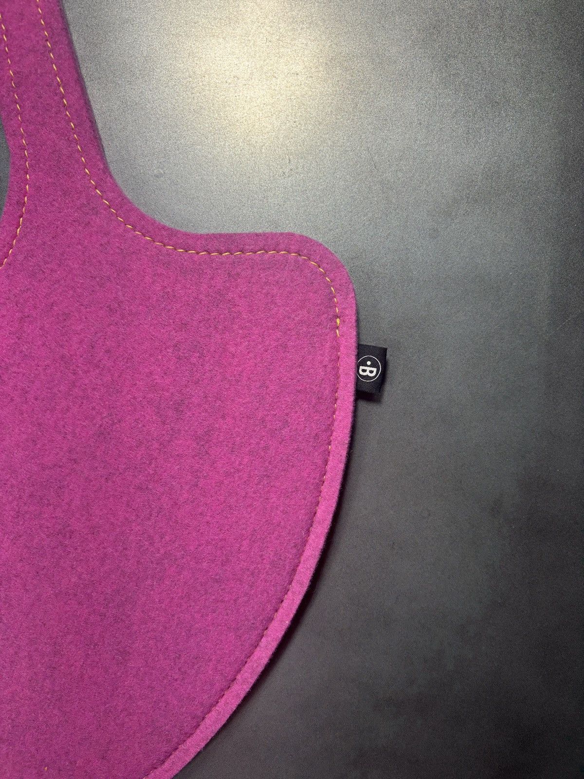 Other Felt Bag Oversized Tote Bag Felted Wool Pink Buzzi Space Size ONE SIZE - 7 Thumbnail