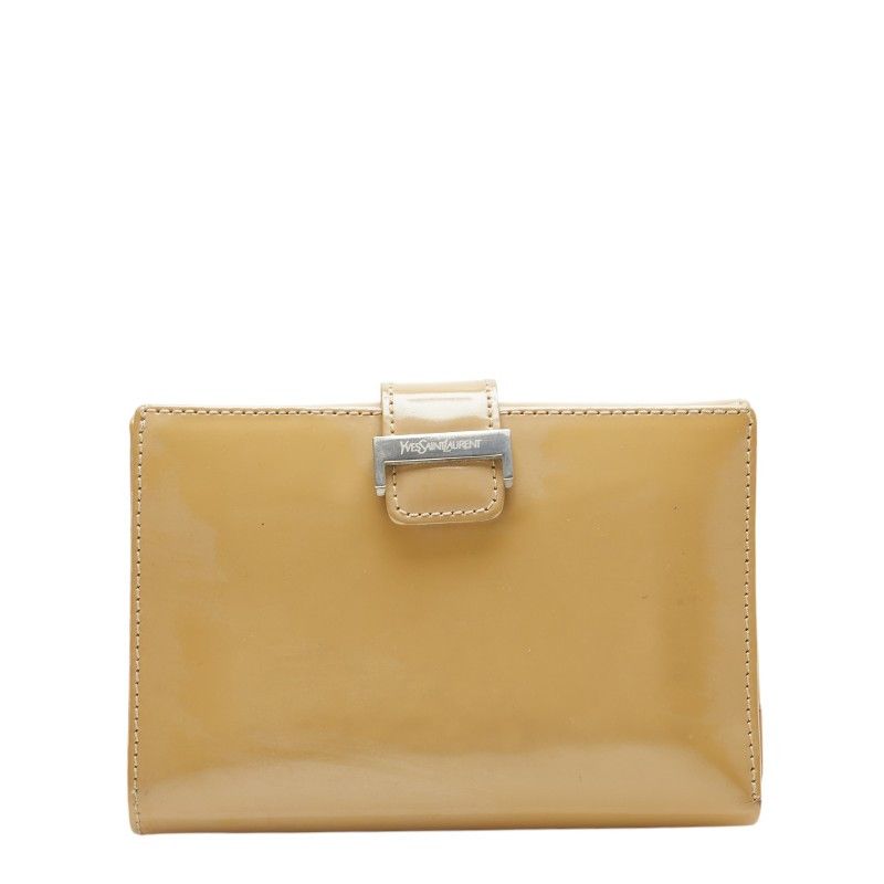 Yves Saint Laurent Yves Saint Laurent Yves Saint Laurent Leather Bifold Wallet Leather Short Wallet in Very Good Condition Size ONE SIZE - 1 Thumbnail