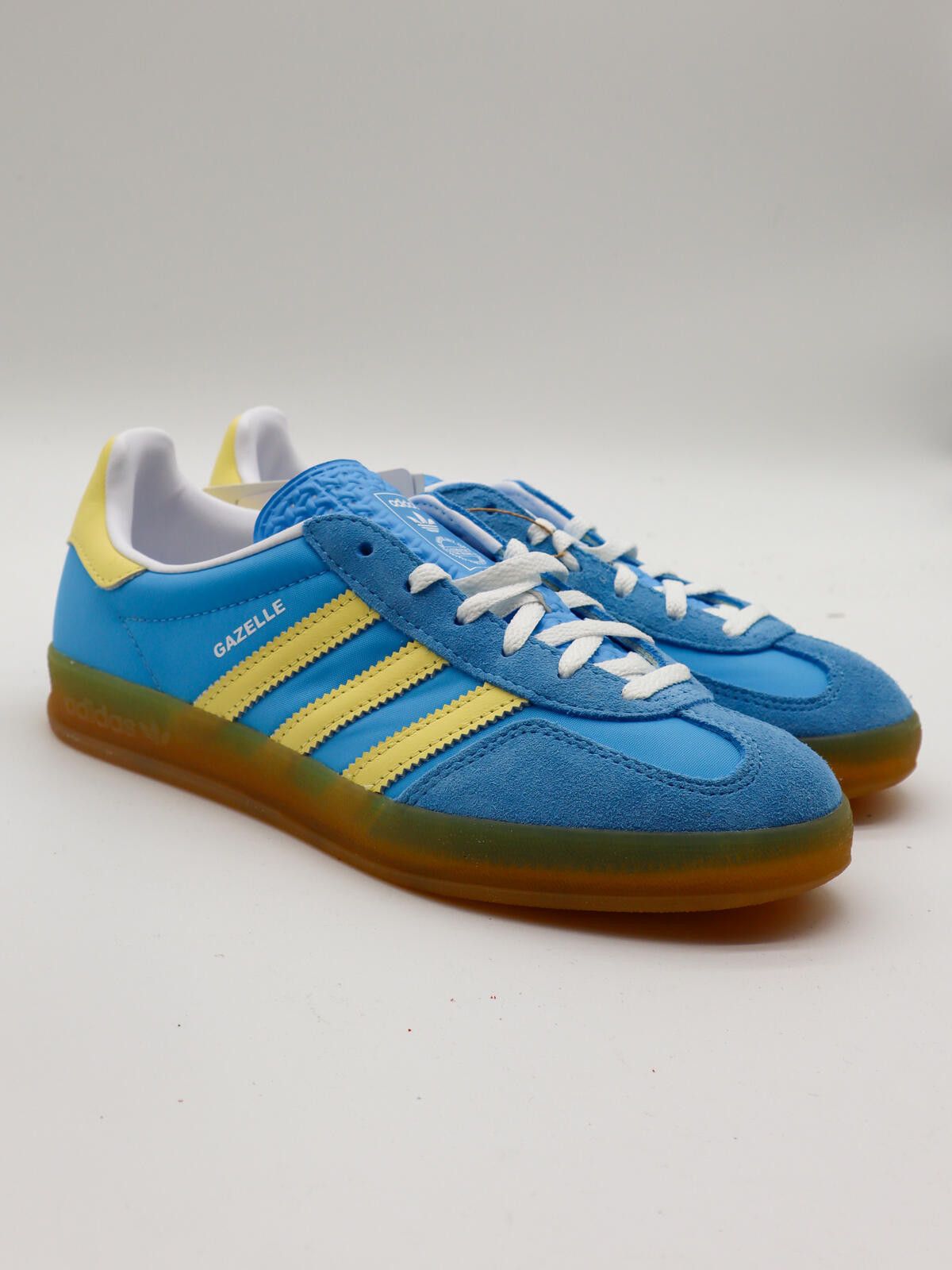Adidas adidas Gazelle Indoor - Blue / Yellow - IE2960 – Size 5.5 Size US 6.5 / EU 39-40 - 1 Thumbnail