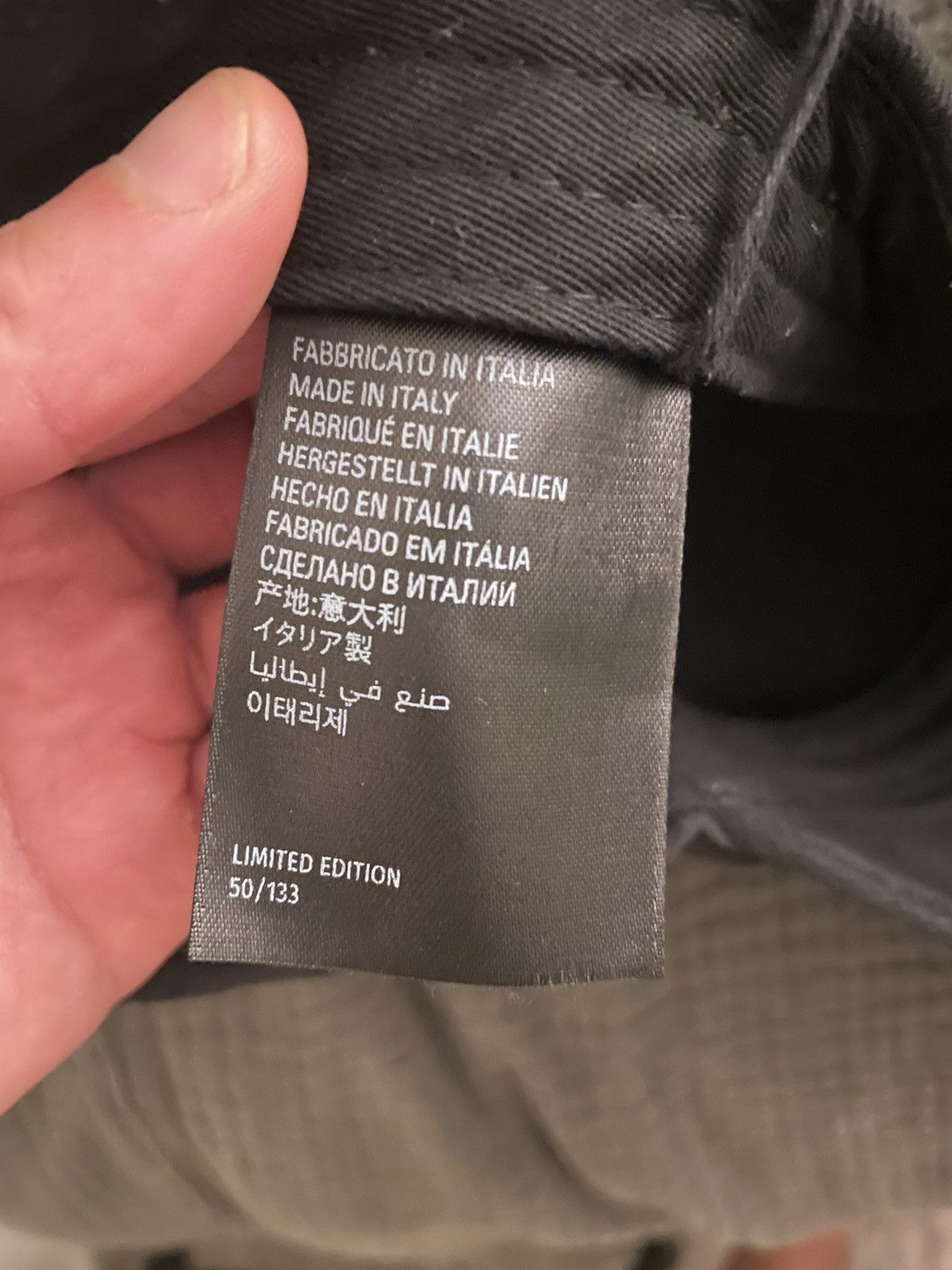 Balenciaga Balenciaga 50/133 ATELIER LIMITED Upcycled Cap size L Size ONE SIZE - 8 Thumbnail