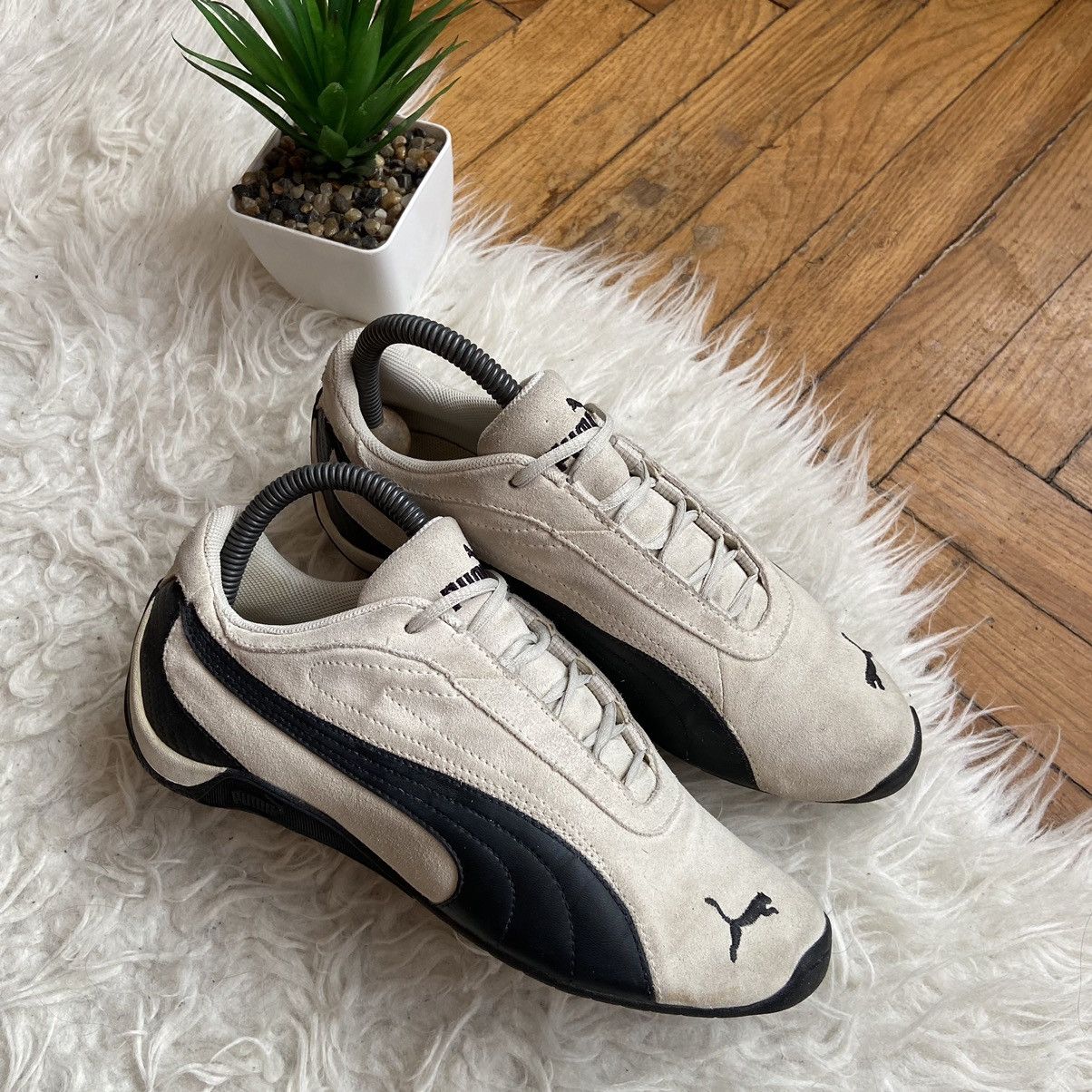 Puma 📌 Vintage Y2K Puma Speedcat Low Top Trainers Cutie Sneakers Size US 4.5 / IT 34.5 - 2 Thumbnail