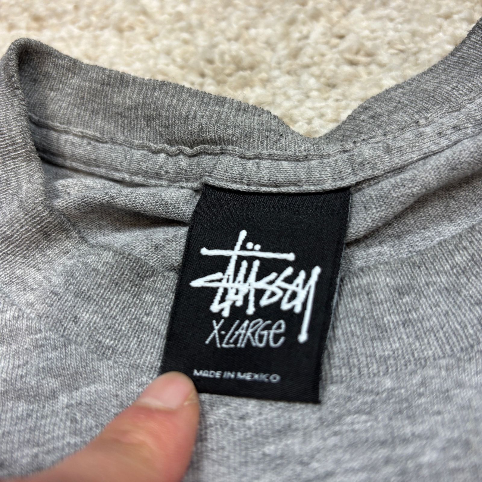 Stussy Stussy Worldwide Short Sleeve Crew T Shirt Men's XL Size US XL / EU 56 / 4 - 6 Thumbnail
