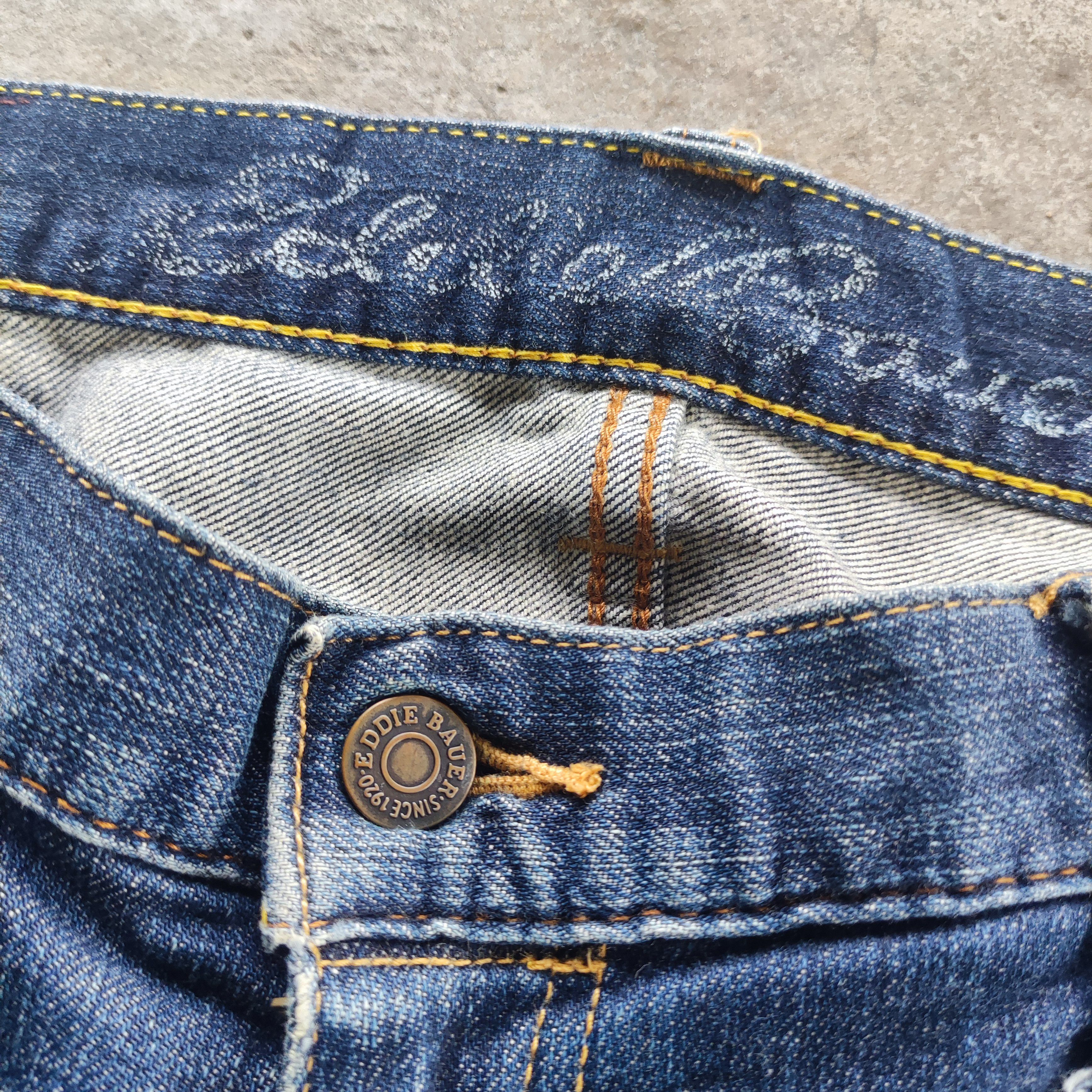 Eddie Bauer Vintage Eddie Bauer Brand Jeans Ripped Pants W38 Size US 38 / EU 54 - 6 Thumbnail