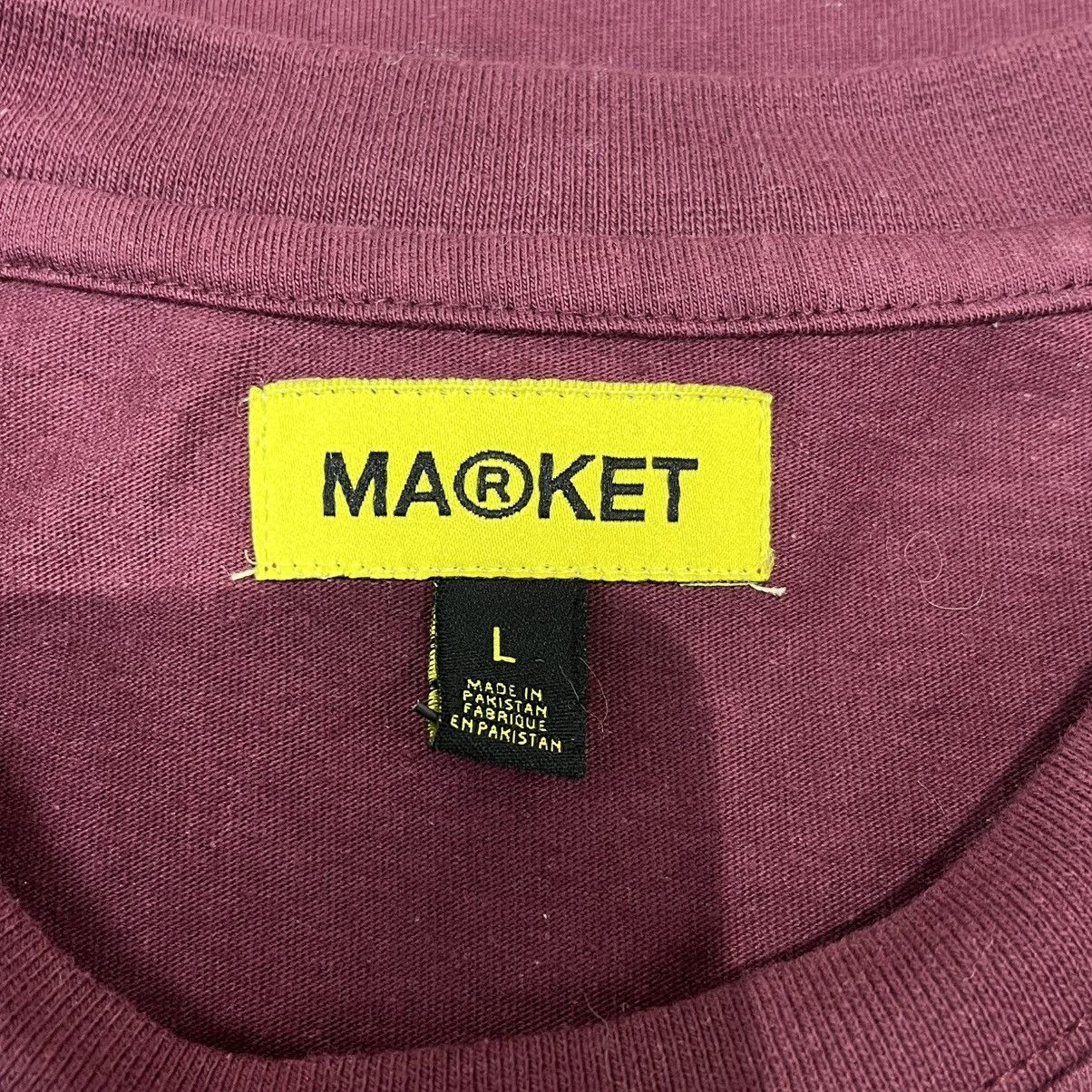 Market Market Random Workshop Bear Tee Burgundy Size US L / EU 52-54 / 3 - 4 Thumbnail