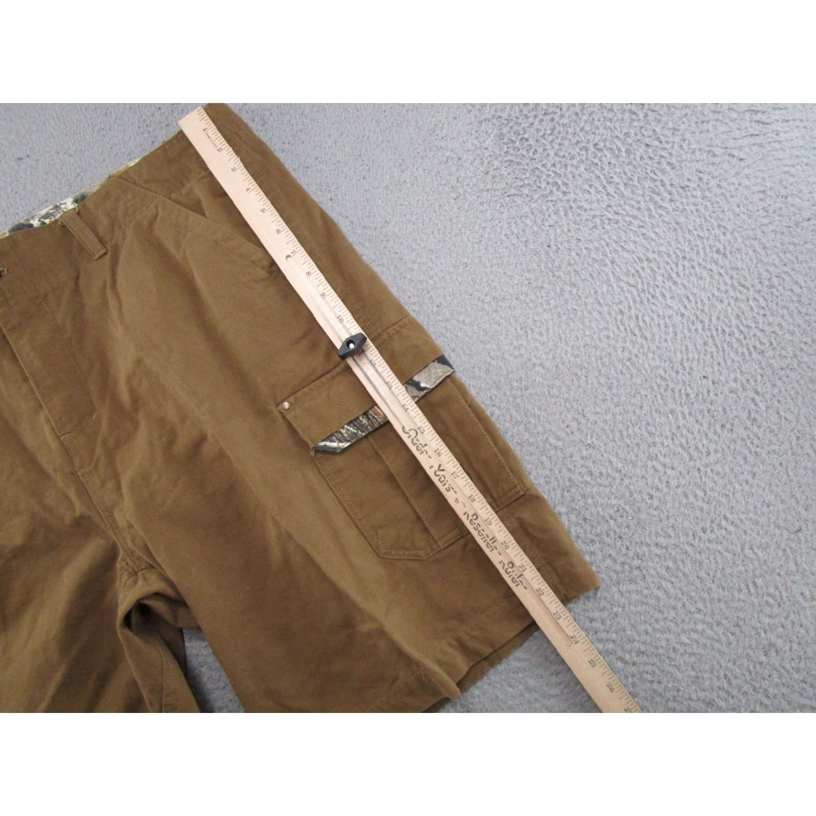 Vintage Legendary Whitetails Mens Cargo Shorts Size 42 Camo Trim Outdoors Hunting Hiking Size US 42 / EU 58 - 4 Thumbnail