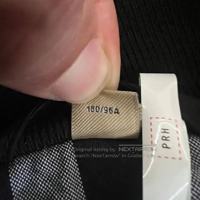 Burberry Burberry Black Cotton Men's Long Sleeve Jacket. Size US XL / EU 56 / 4 - 7 Thumbnail