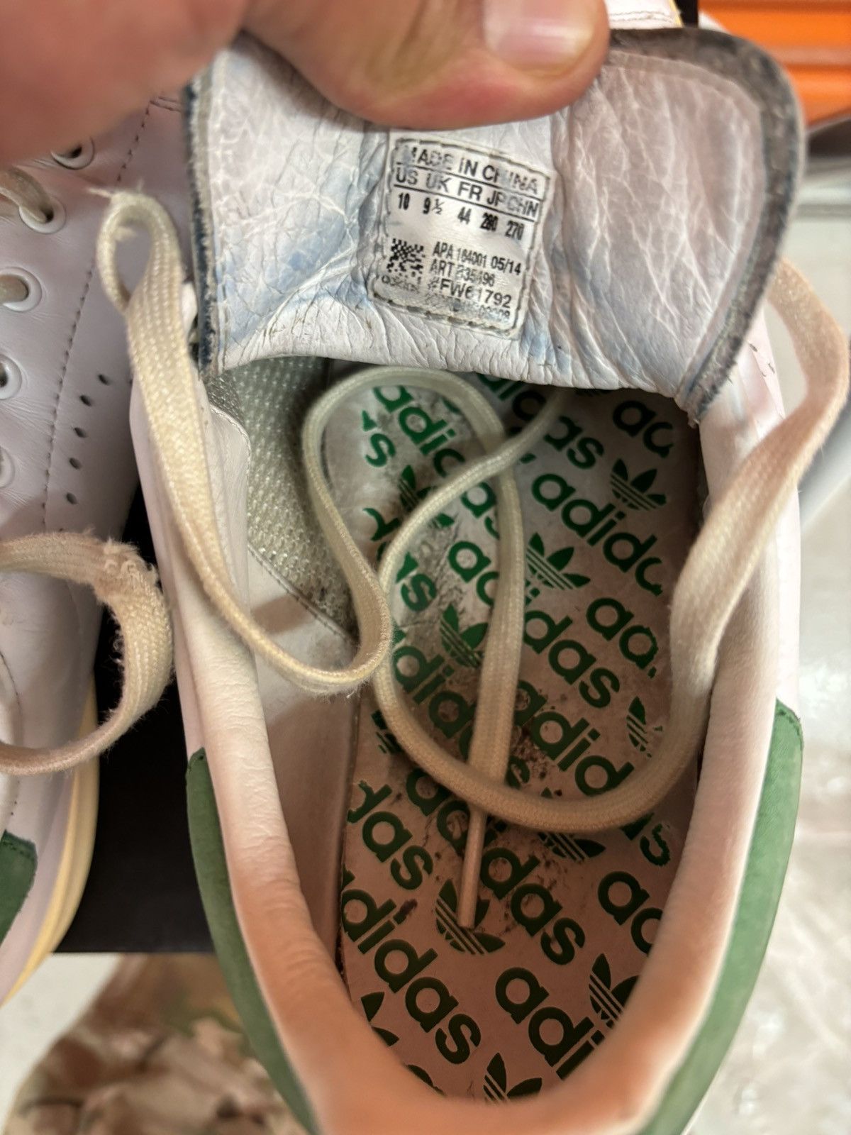 Adidas × Raf Simons ***FINAL DROP***RARE 2014 RAF SIMONS X ADIDAS STAN SMITH 10 Size US 10 / EU 43 - 19 Thumbnail