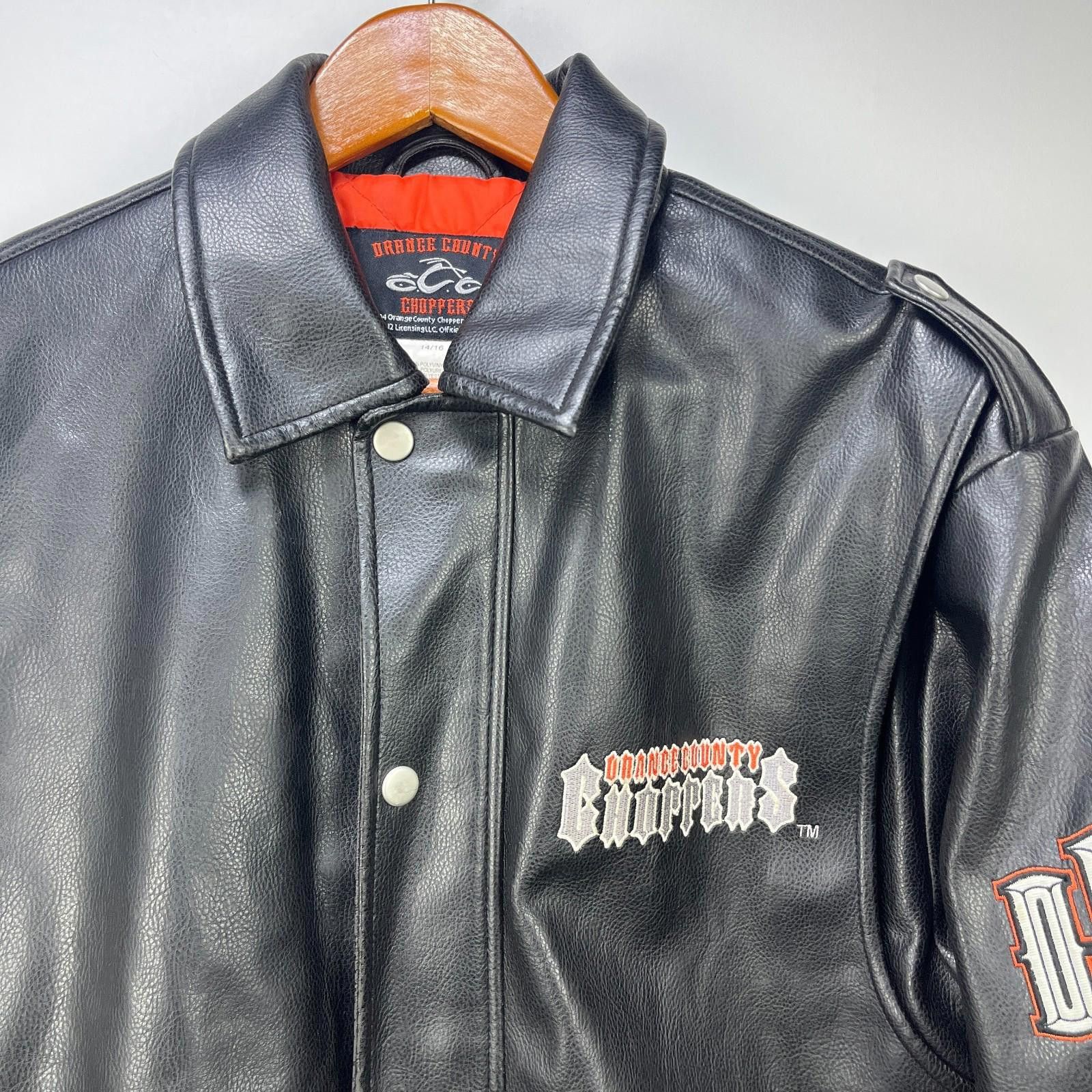 Other Vintage Orange County Choppers Y2K Leather Jacket Small Size US S / EU 44-46 / 1 - 2 Thumbnail