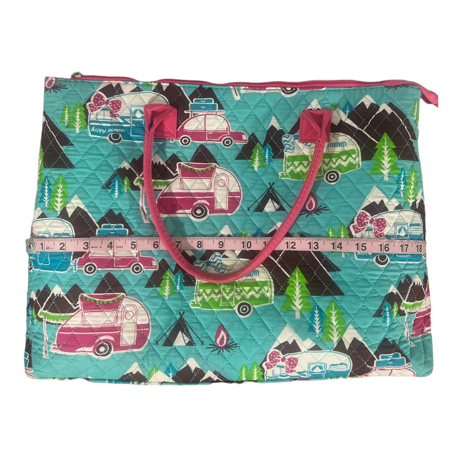 Other NGIL All Purpose Organizer Medium Utility Happy Camper Tote Size ONE SIZE - 5 Thumbnail