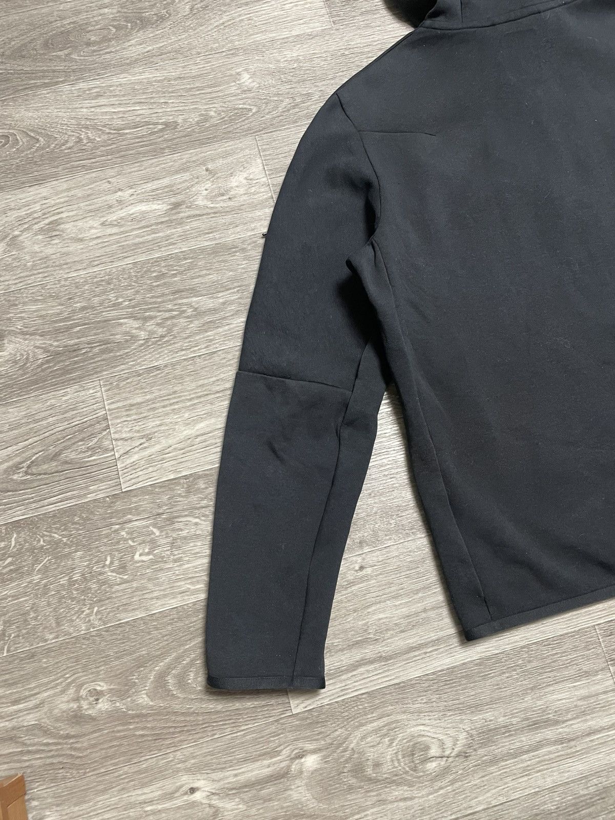 Nike Nike Tech Fleece Black Zip-Up Hoodie Size US L / EU 52-54 / 3 - 18 Thumbnail