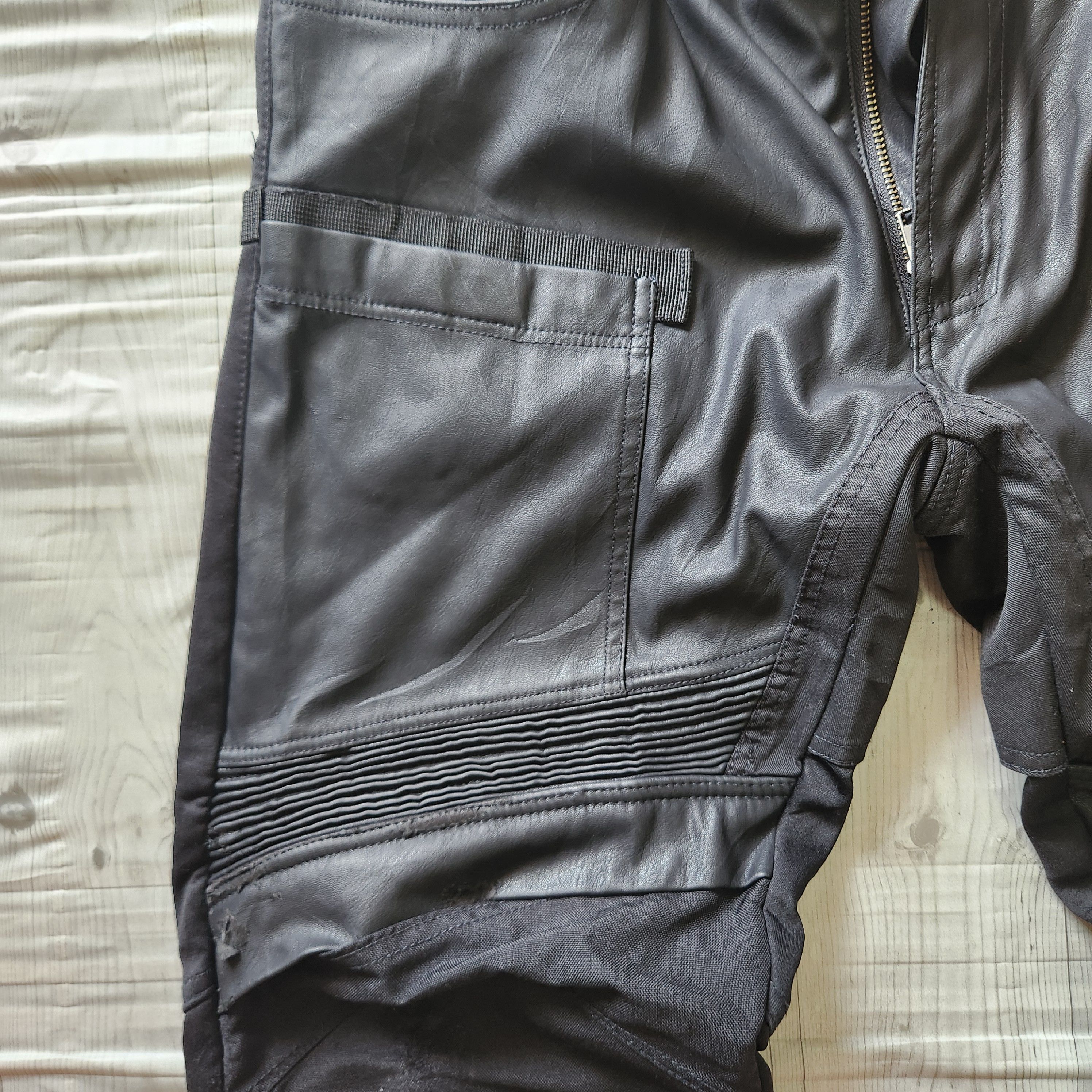 Japanese Brand Field Core Cordura Fabric Double Knee Bikers Pants Size US 35 - 5 Thumbnail