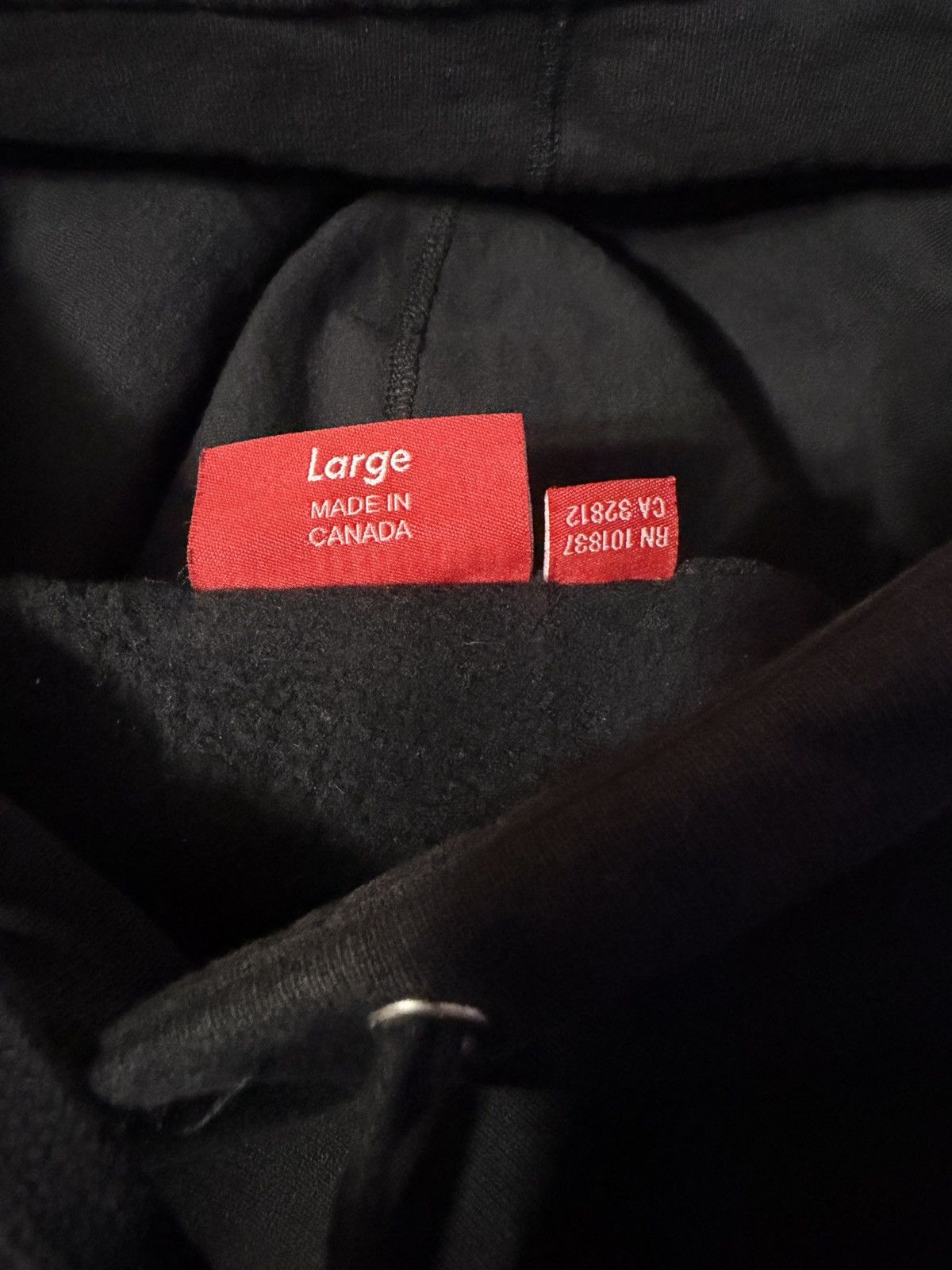 Supreme FW14 Supreme Ruff Ryders Hoodie 2014 Large L Black DMX RARE Size US L / EU 52-54 / 3 - 6 Thumbnail