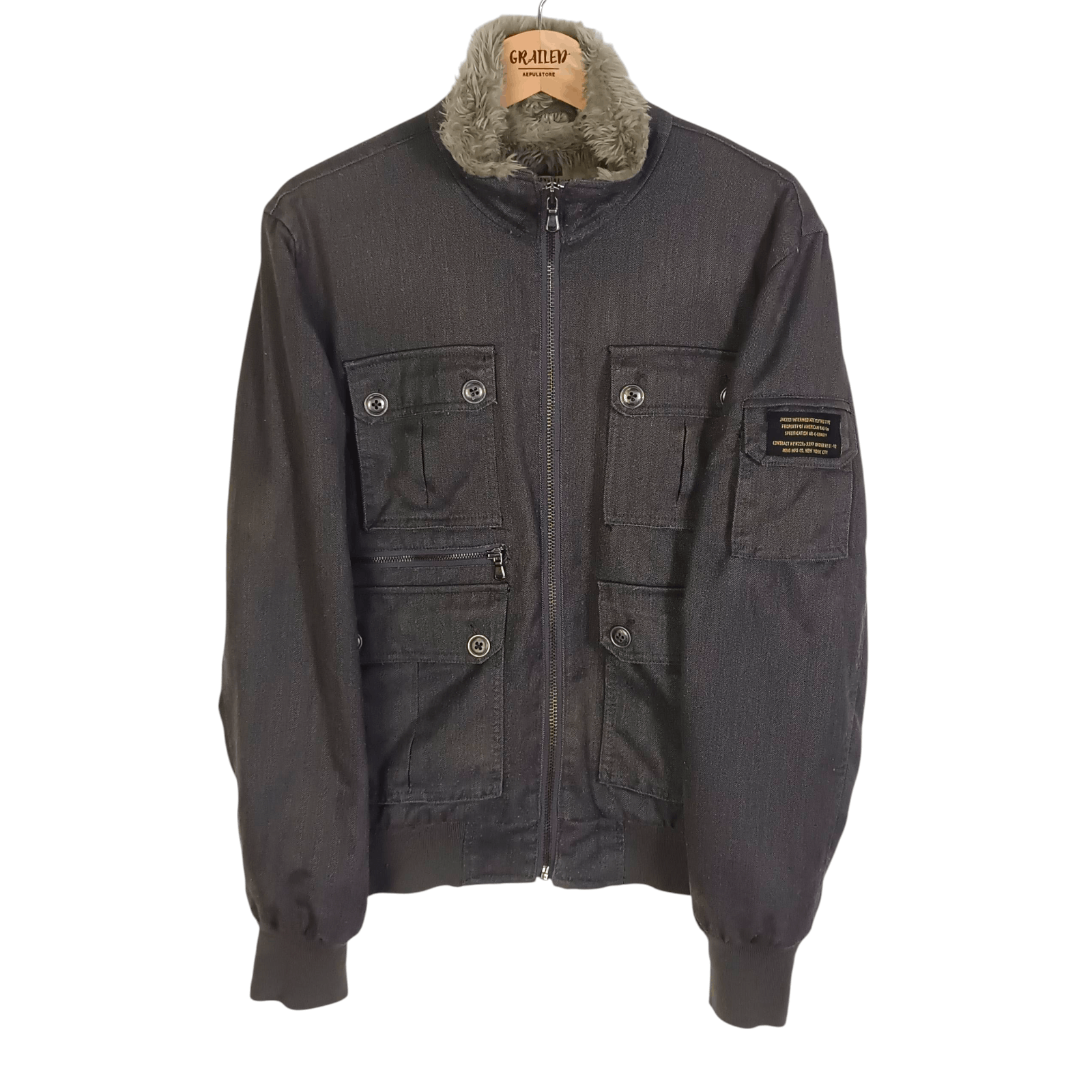 American Rag American Rag Cie Flying Tactical Pocket Jacket Size US L / EU 52-54 / 3 - 2 Thumbnail