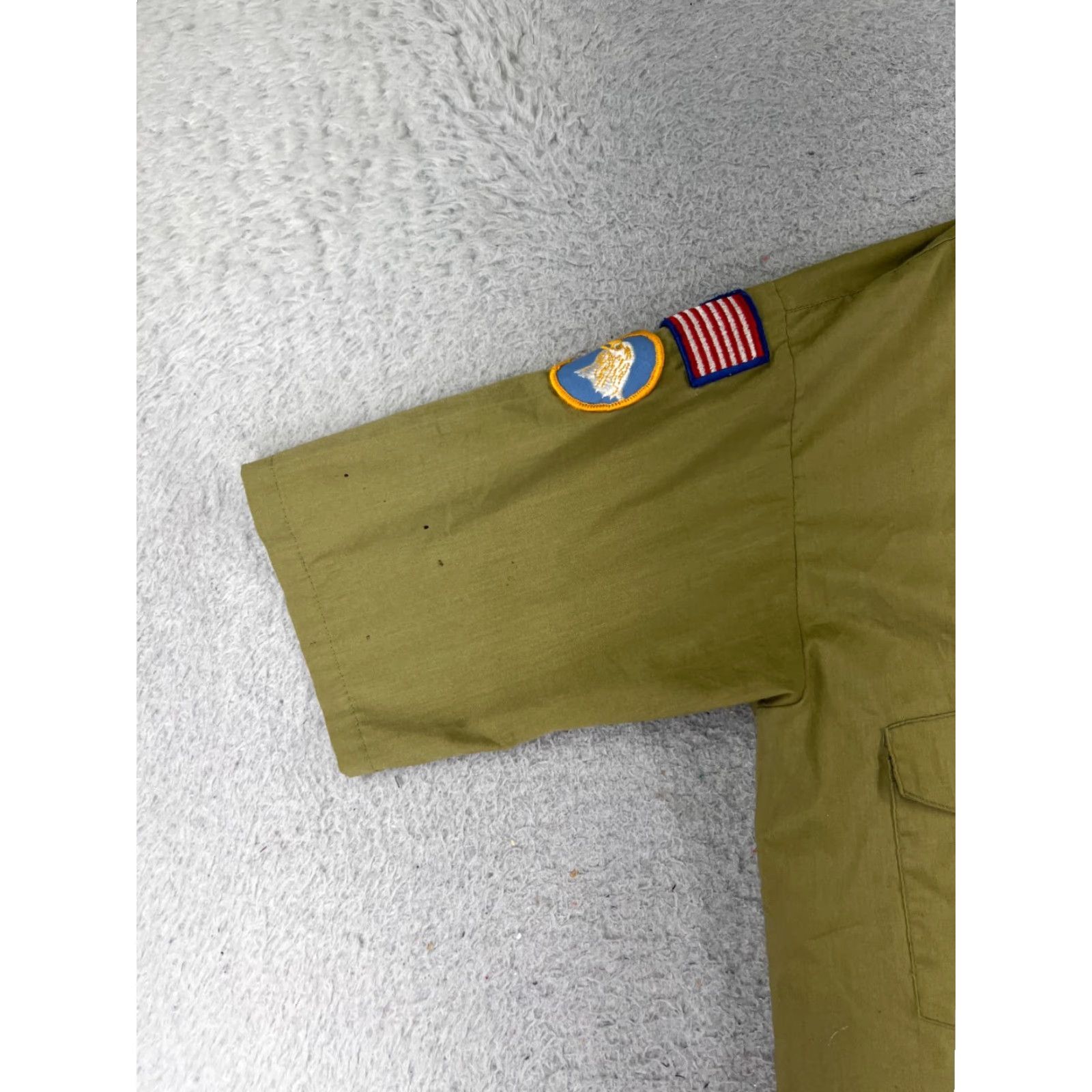 Vintage VINTAGE Boy Scouts of America Shirt Adult S Beige Men READ Size US S / EU 44-46 / 1 - 3 Thumbnail