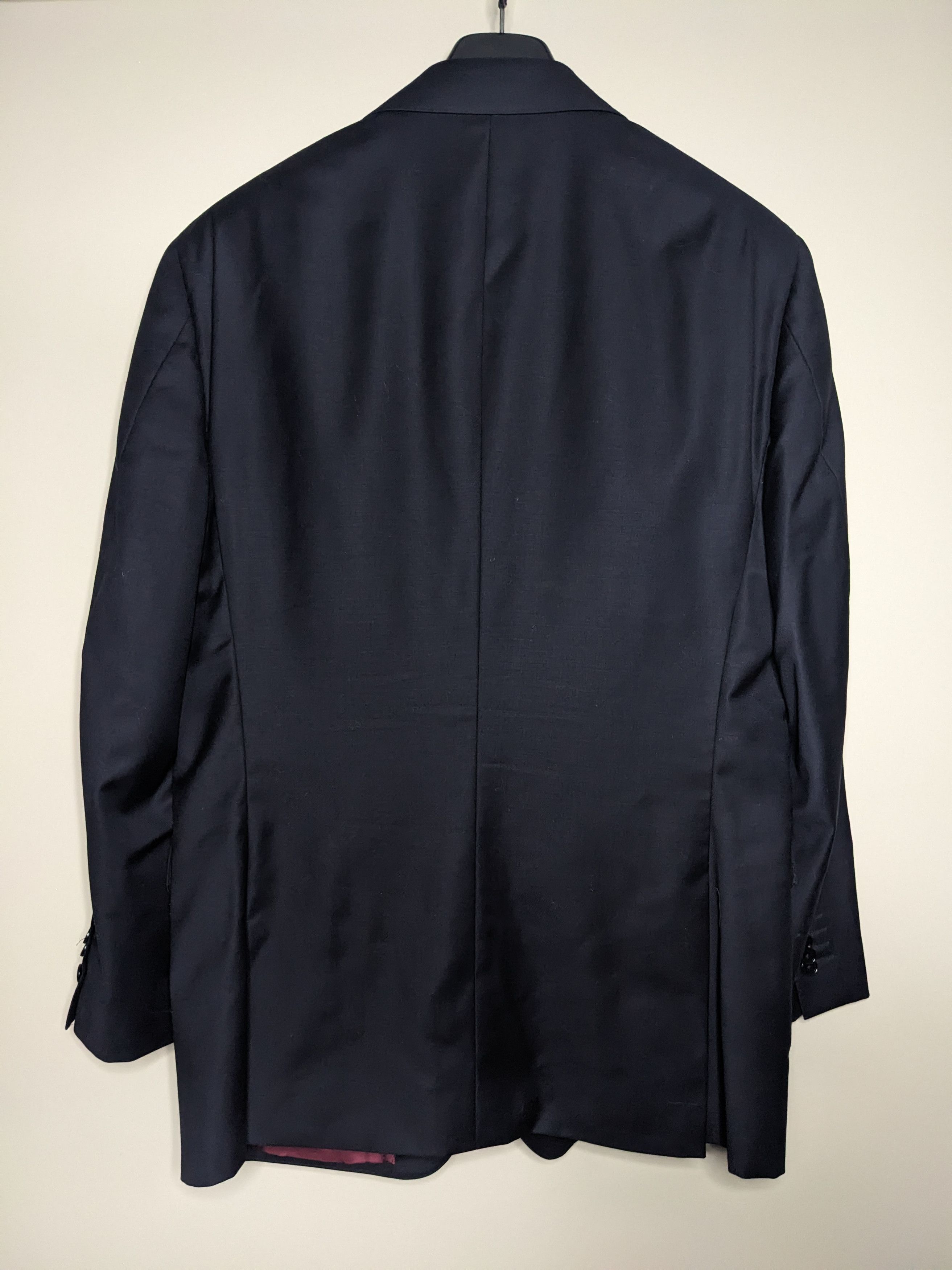 Spier & Mackay Spier MacKay Blazer Mens 42R Midnight Navy Wool Suit Jacket Size 42R - 6 Thumbnail
