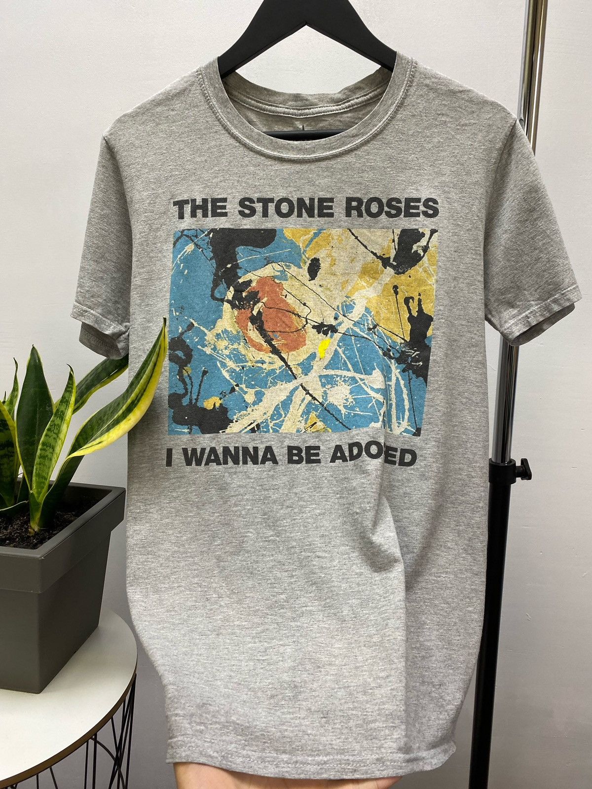 Band Tees × Vintage Vintage The Stone Roses I Wanna Be Adored Tee tShirt Size US L / EU 52-54 / 3 - 9 Thumbnail