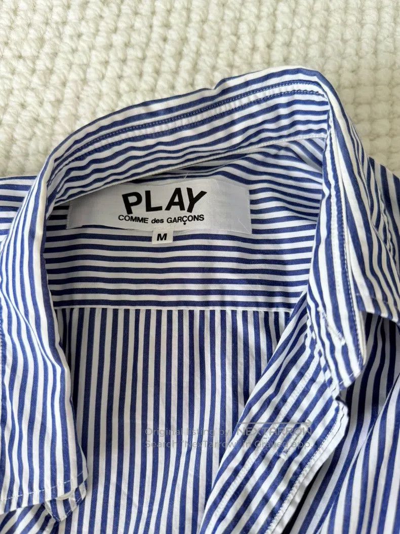 Comme des Garcons Comme Des Garcons Classic striped black heart love long-sl Size M / US 6-8 / IT 42-44 - 2 Thumbnail