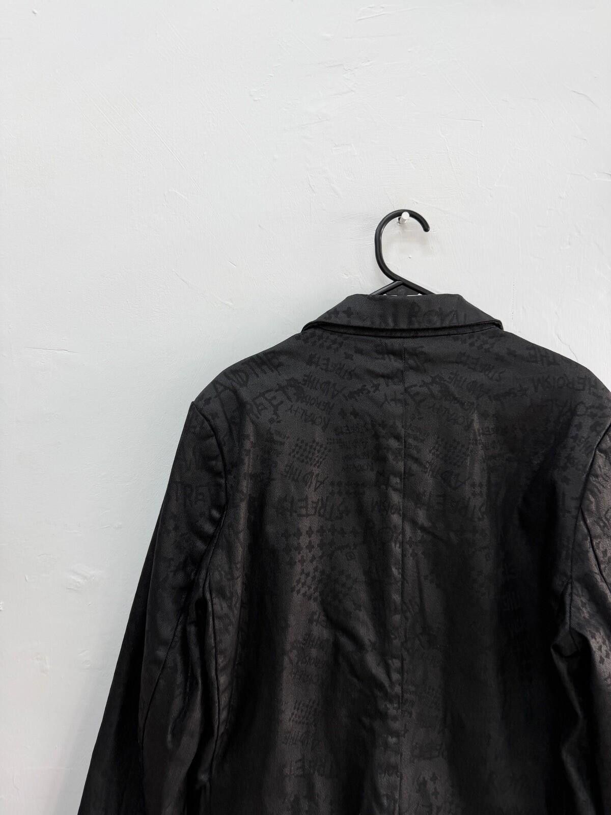 Ksubi new Ksubi mens black grease blazer jacket medium m suit 2 Size US M / EU 48-50 / 2 - 7 Thumbnail