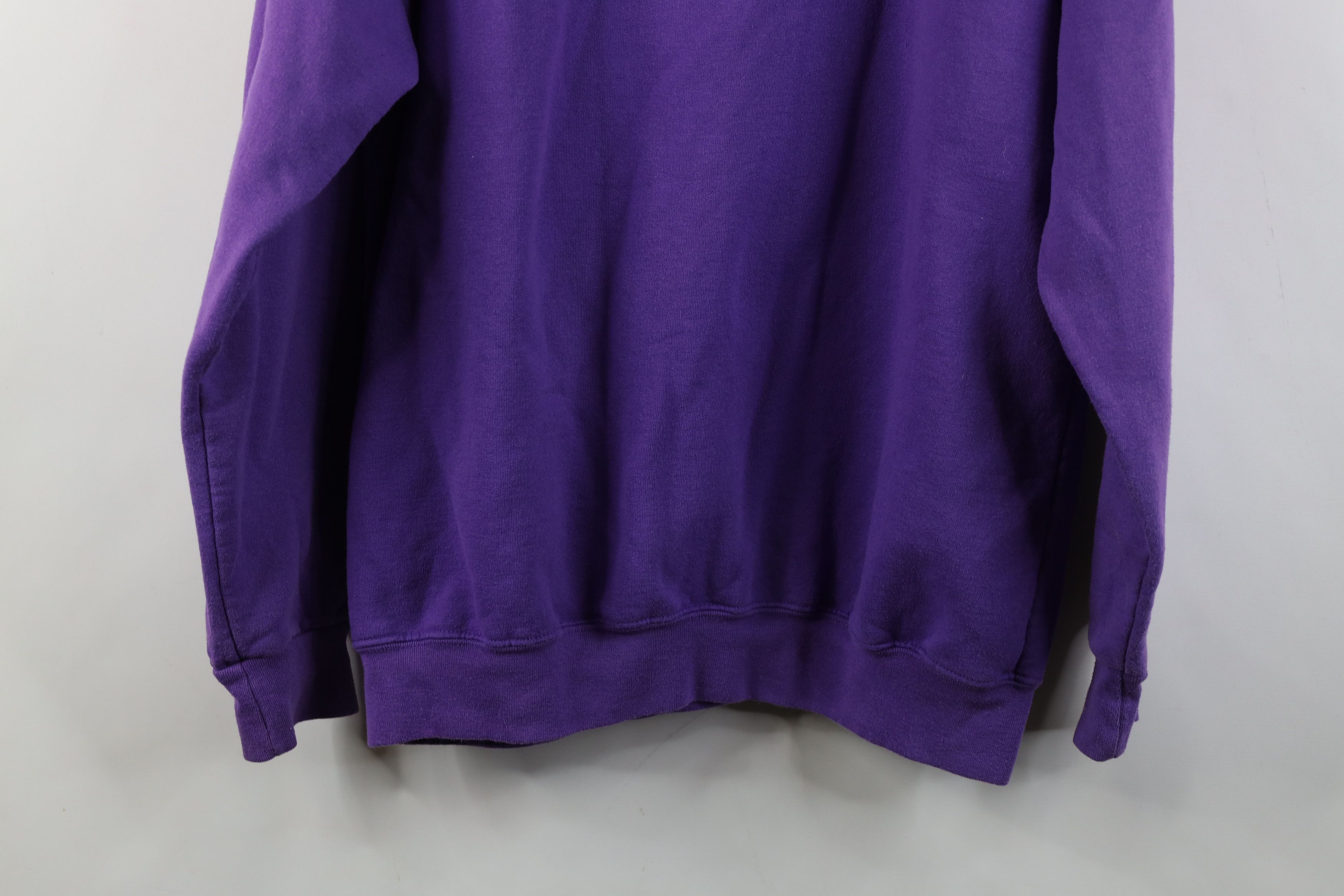 Vintage Vintage 90s Streetwear Butterfly Collared Sweatshirt USA Size XL / US 12-14 / IT 48-50 - 14 Thumbnail