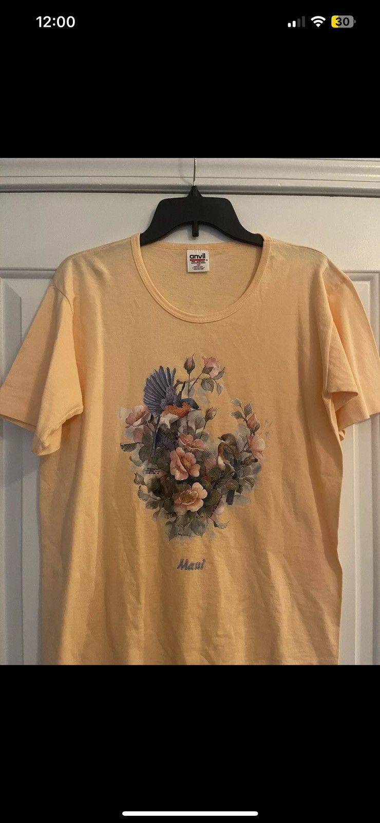 Anvil × Vintage Vintage Maui Graphic Shirt With Birds Women’s Medium Size M / US 6-8 / IT 42-44 - 2 Thumbnail