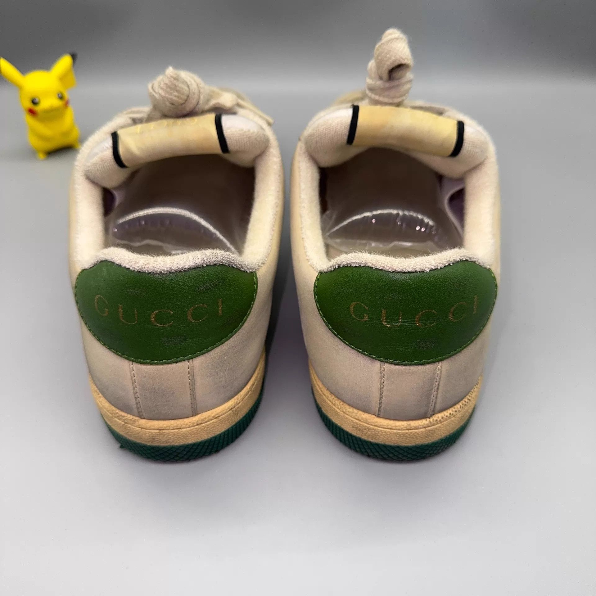 Gucci GUCCI Screener GG Enamel Green Sneaker Size US 10.5 / EU 43-44 - 3 Thumbnail