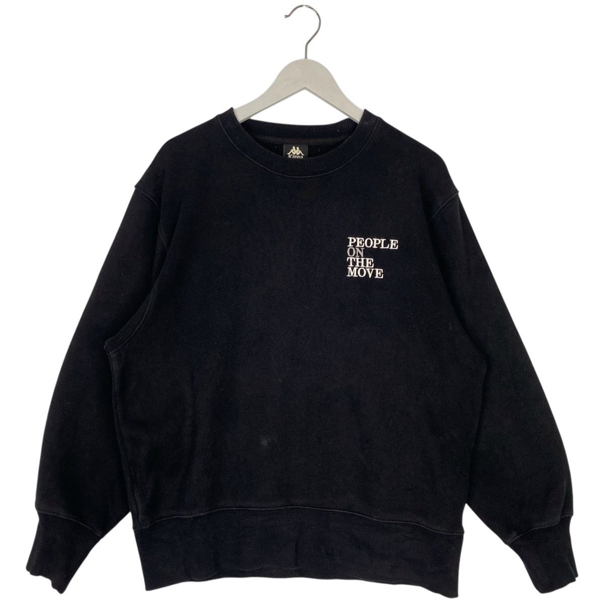 Other Vintage Kappa Crewneck Sweatshirt Embroidered Black Pullover Size US S / EU 44-46 / 1 - 2 Thumbnail