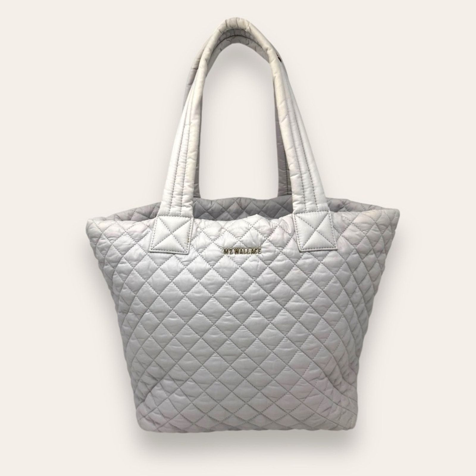 MZ Wallace MZ Wallace Metro Tote in Periwinkle Blue Purple Gray Bag Size ONE SIZE - 1 Thumbnail