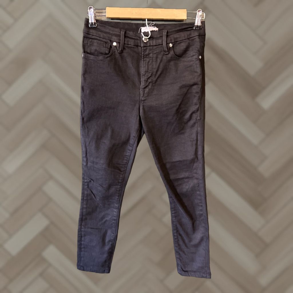 Good American **Good American Black Skinny Jeans GAGL001 Size 6** User: Good American Black Skinny Jeans GAGL001 Size 6 Size 28" / US 6 / IT 42 - 1 Thumbnail