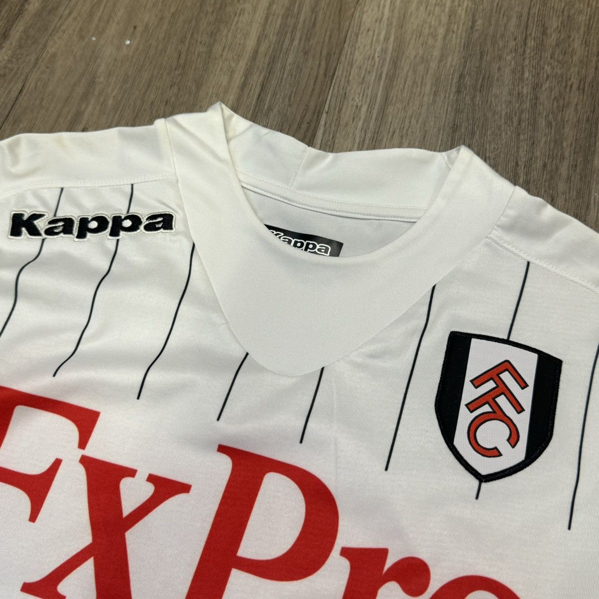 Kappa Fulham 12/13 home shirt #15 Richardson Size US L / EU 52-54 / 3 - 4 Thumbnail