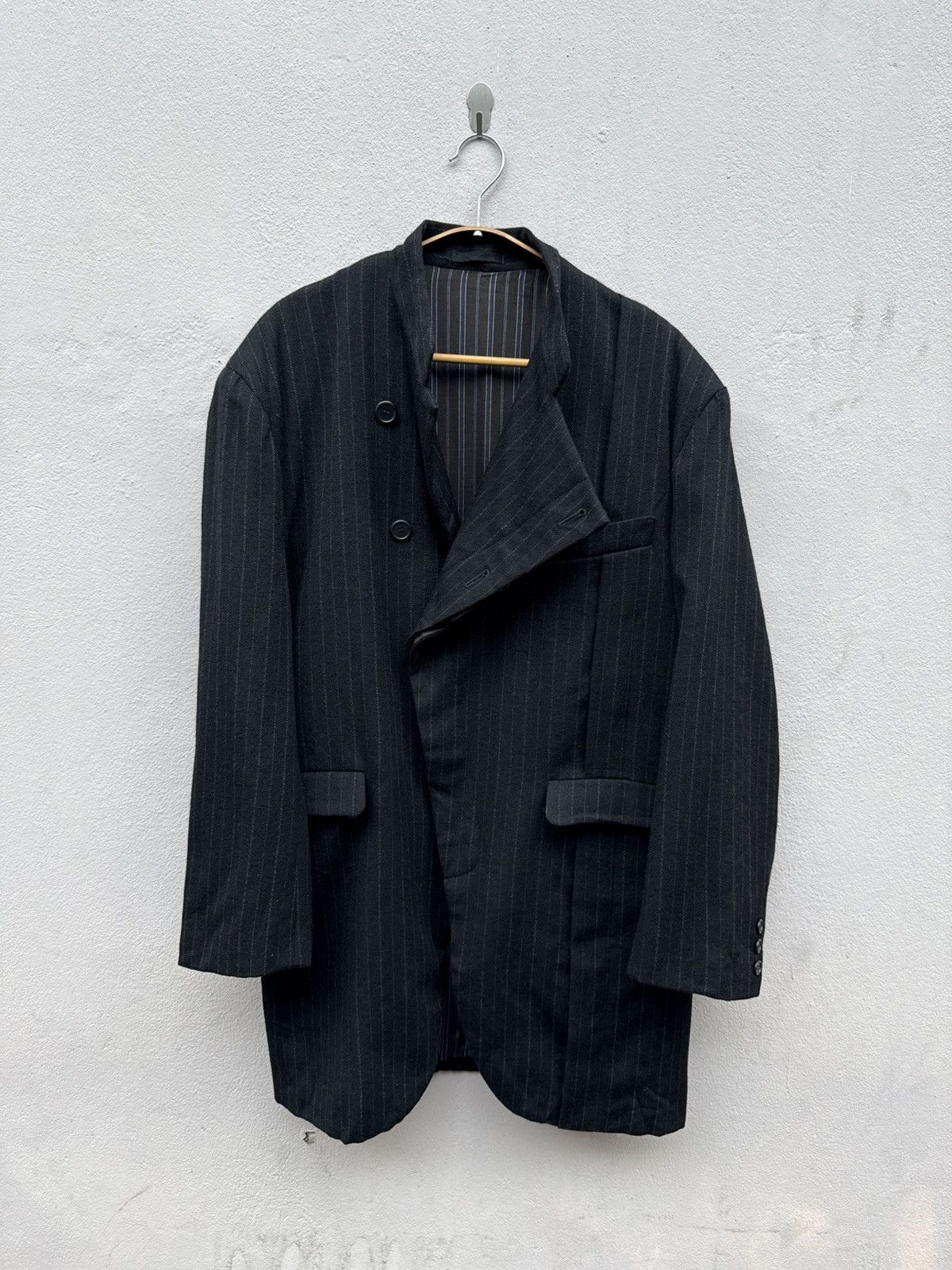 Japanese Brand Japanese Designer MR.BOGEY Asymmetrical Silhouette Baggy Fit Size 48L - 10 Thumbnail