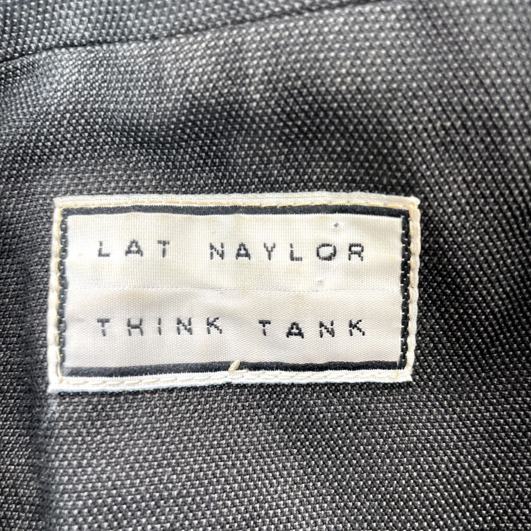 Vintage VINTAGE Lat Naylor Think Tank Jacket Womens Regular Gray Wool Blend Formal Blazer Coat 4 Button Collared Lined Pinch? Size S / US 4 / IT 40 - 4 Thumbnail