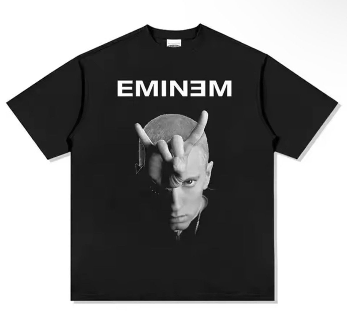 Japanese Brand Fashion Streetwear Y2K Rapper Eminem Short Sleeve T-Shirt Size US XS / EU 42 / 0 - 1 Thumbnail