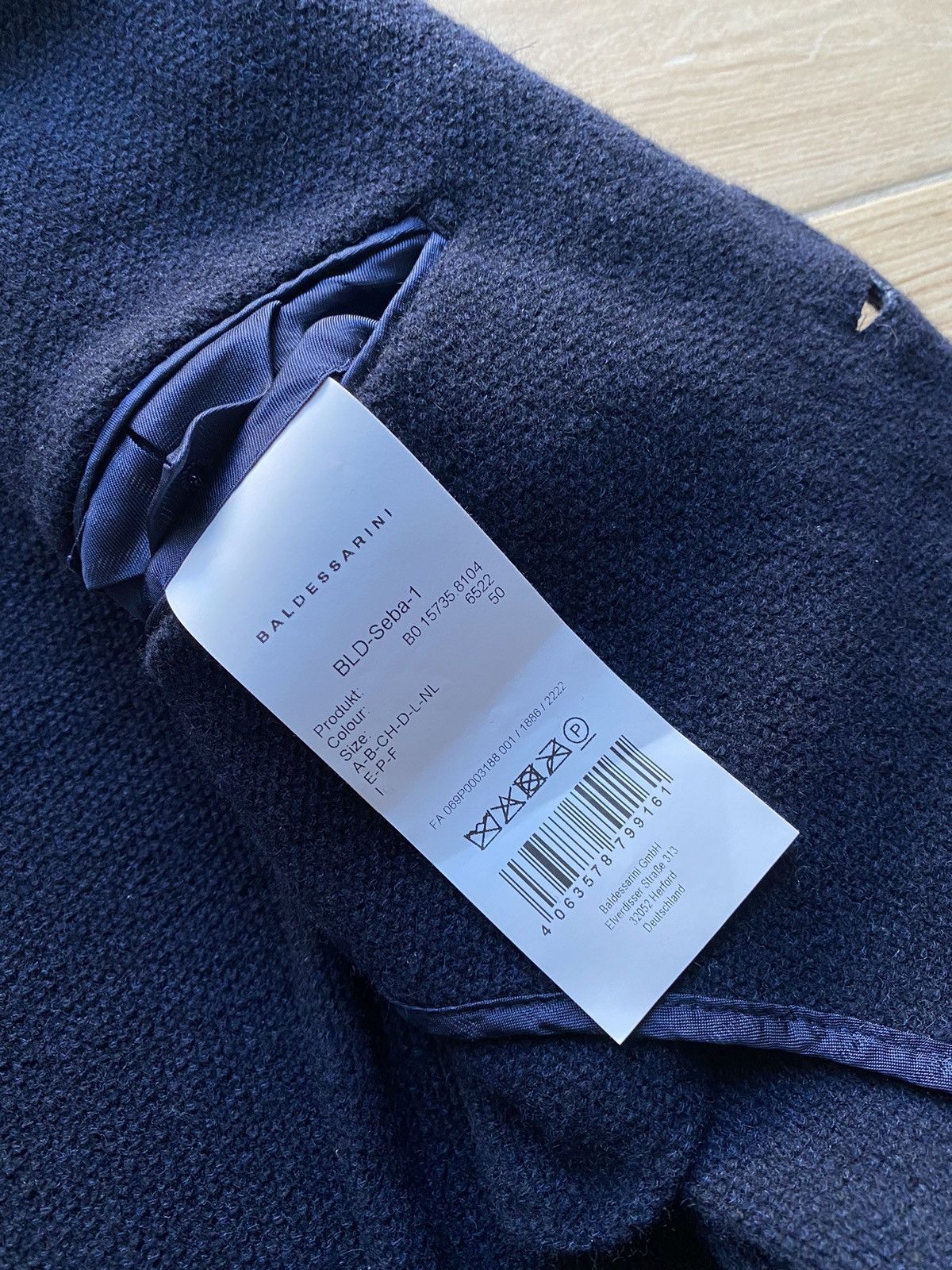 Baldessarini Baldessarini Wool Blazer Navy Size 44R - 13 Thumbnail