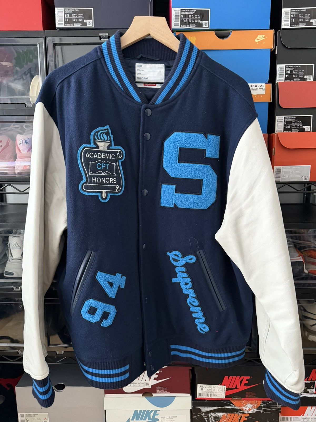 Supreme Team Varsity Supreme Letterman Supreme Supreme Team 