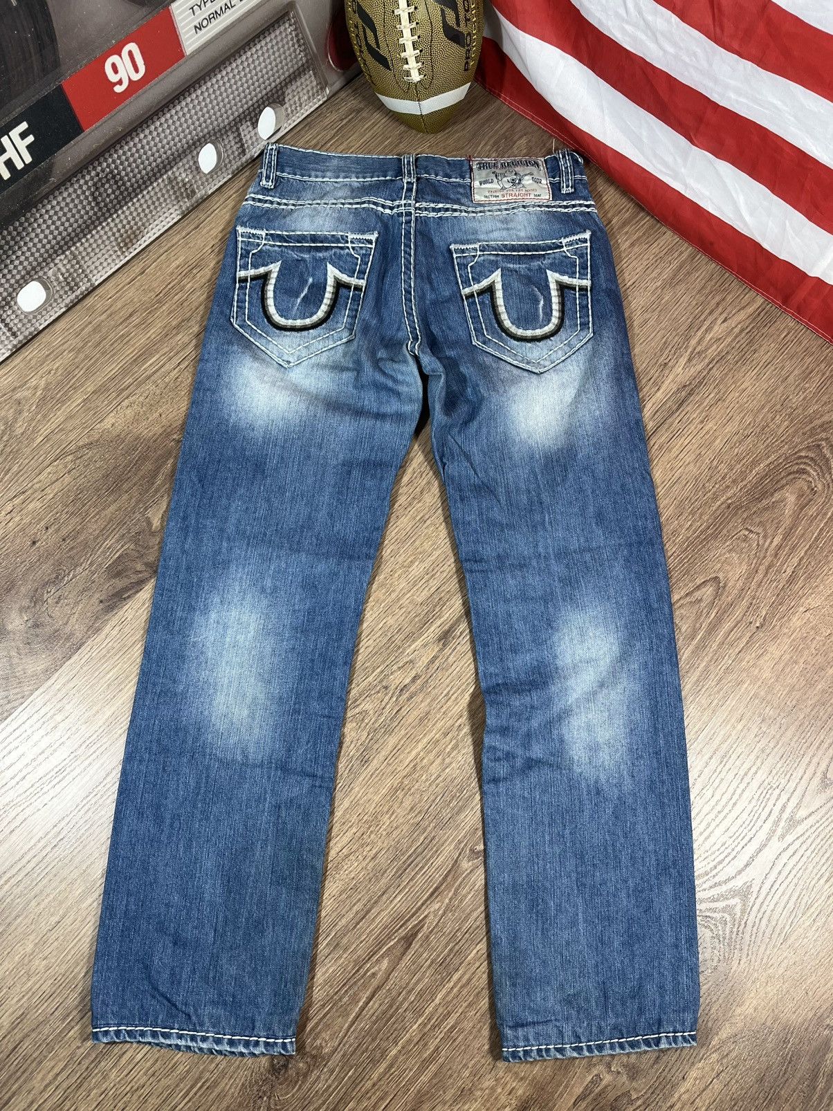 True Religion True Religion Straight Rare Denim Pants Jeans👖 Size US 34 / EU 50 - 1 Thumbnail