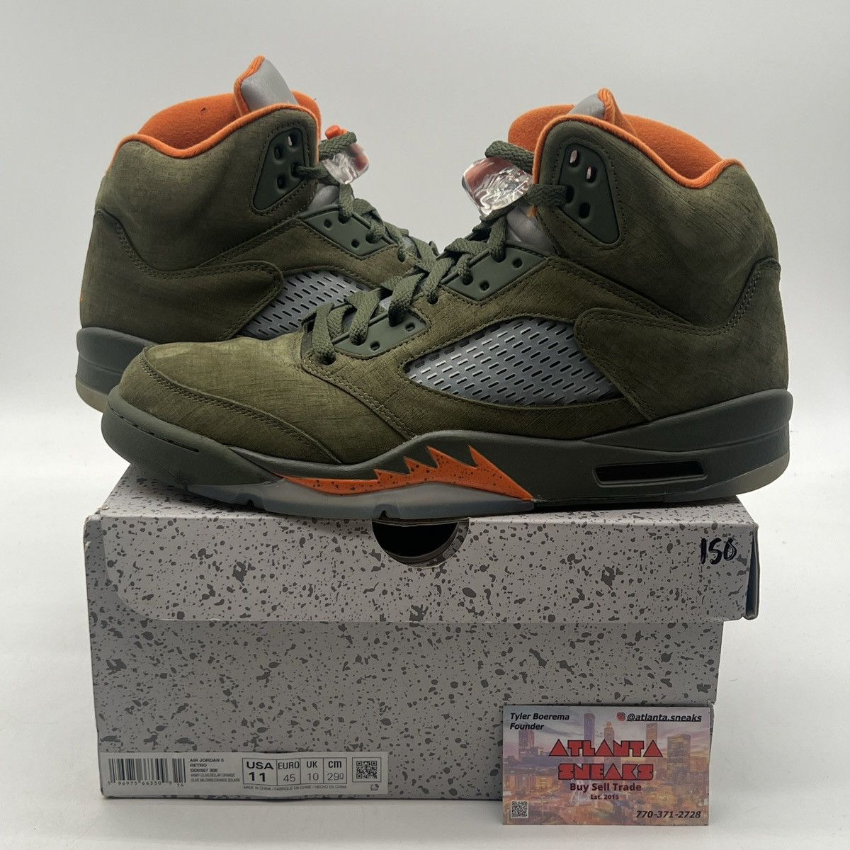 Air Jordan 5 Olive