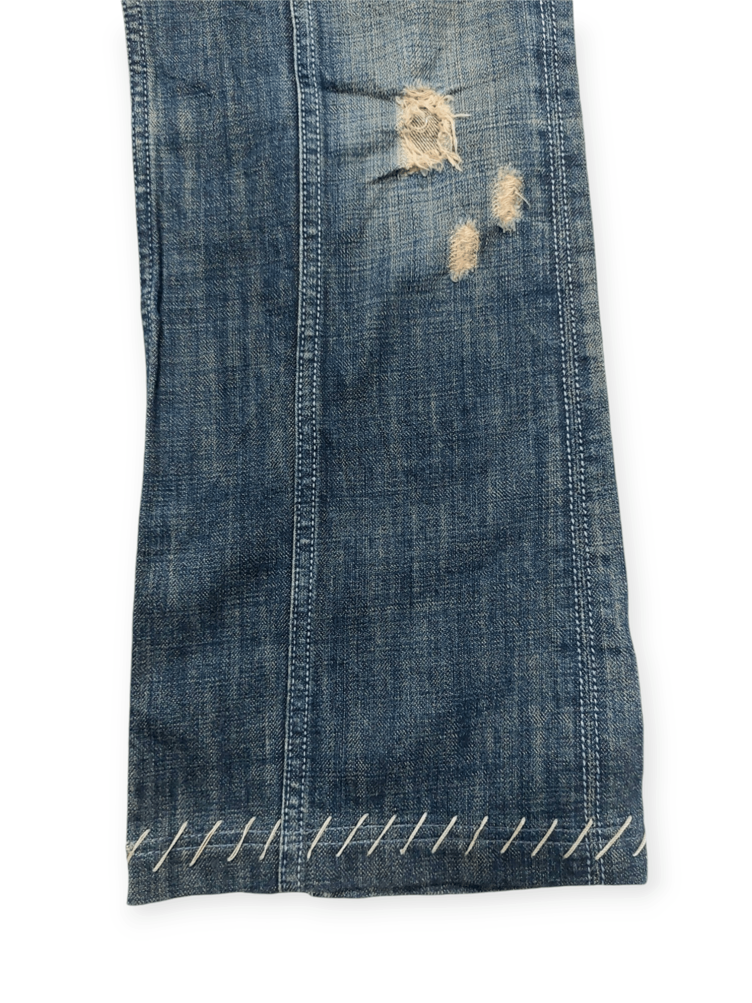 Antik Denim × If Six Was Nine Flared💥 Vintage Antik Denim Embroidered Denim Jeans Size US 31 - 6 Thumbnail