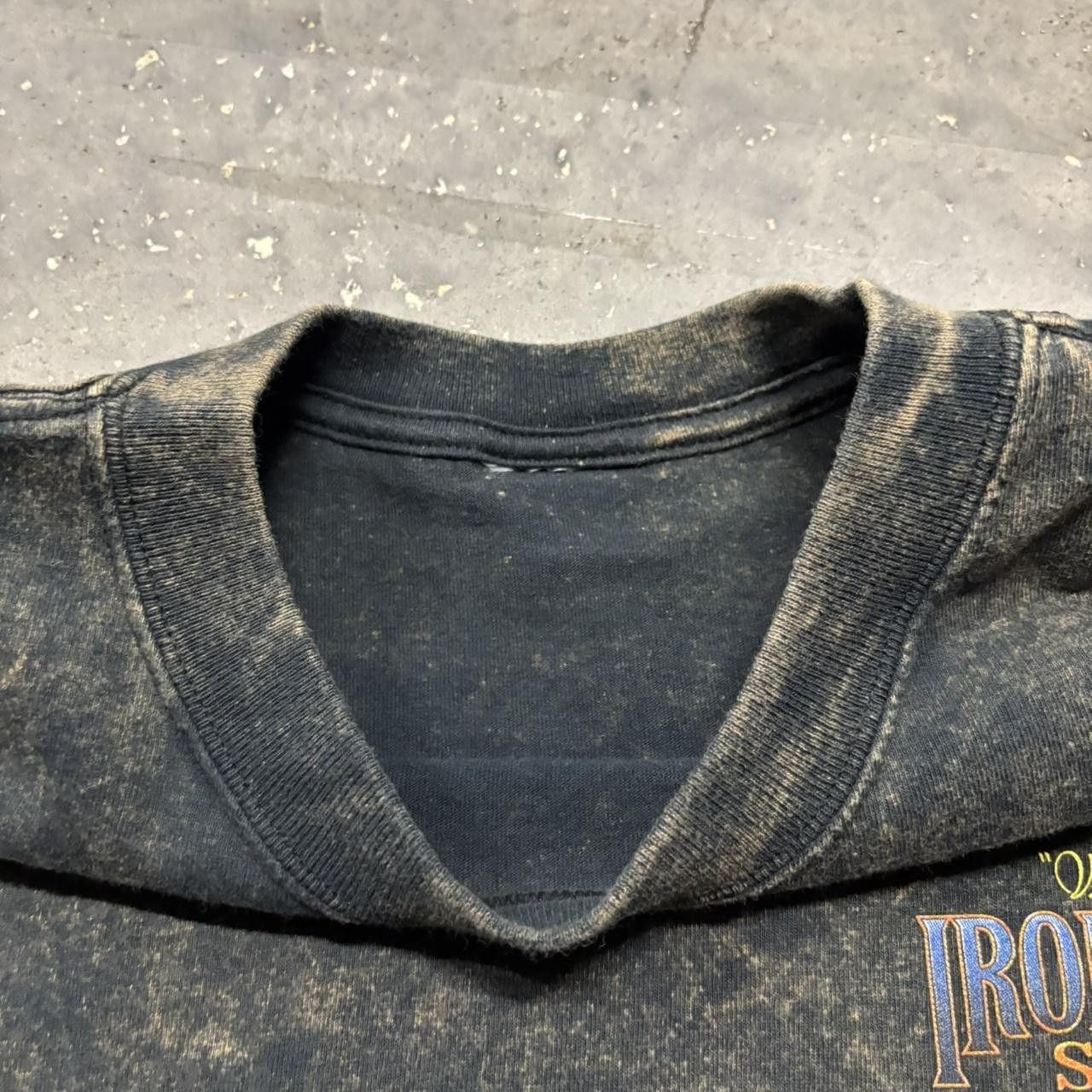 Japanese Brand × Vintage Crazy Vintage Y2K/2000s Faded Iron Horse Bike Week Graphic Tee! Size US XL / EU 56 / 4 - 5 Thumbnail
