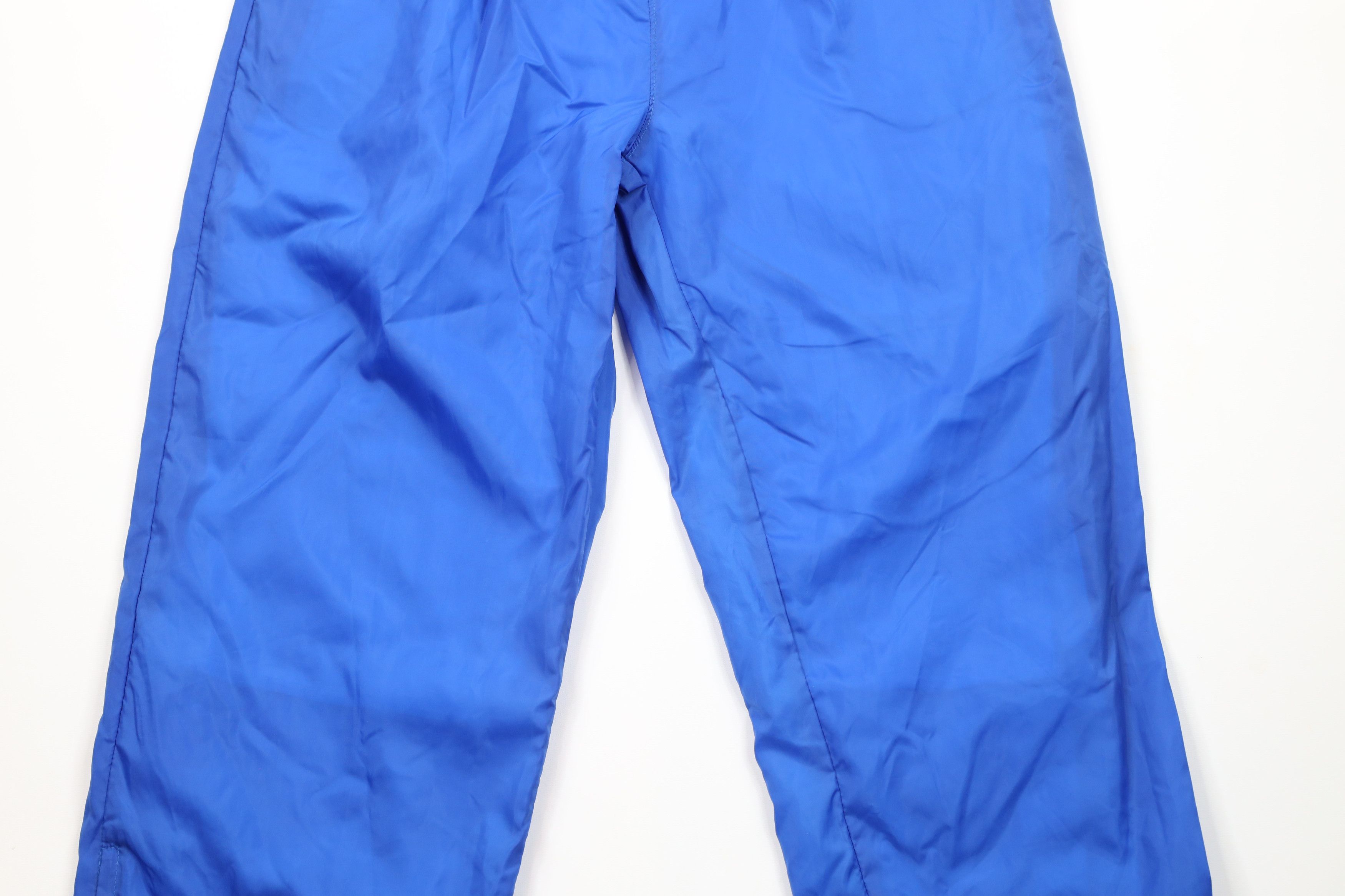 Reebok × Vintage Vintage 90s Reebok Lined Cuffed Nylon Joggers Pants Blue Size US 38 / EU 54 - 3 Thumbnail