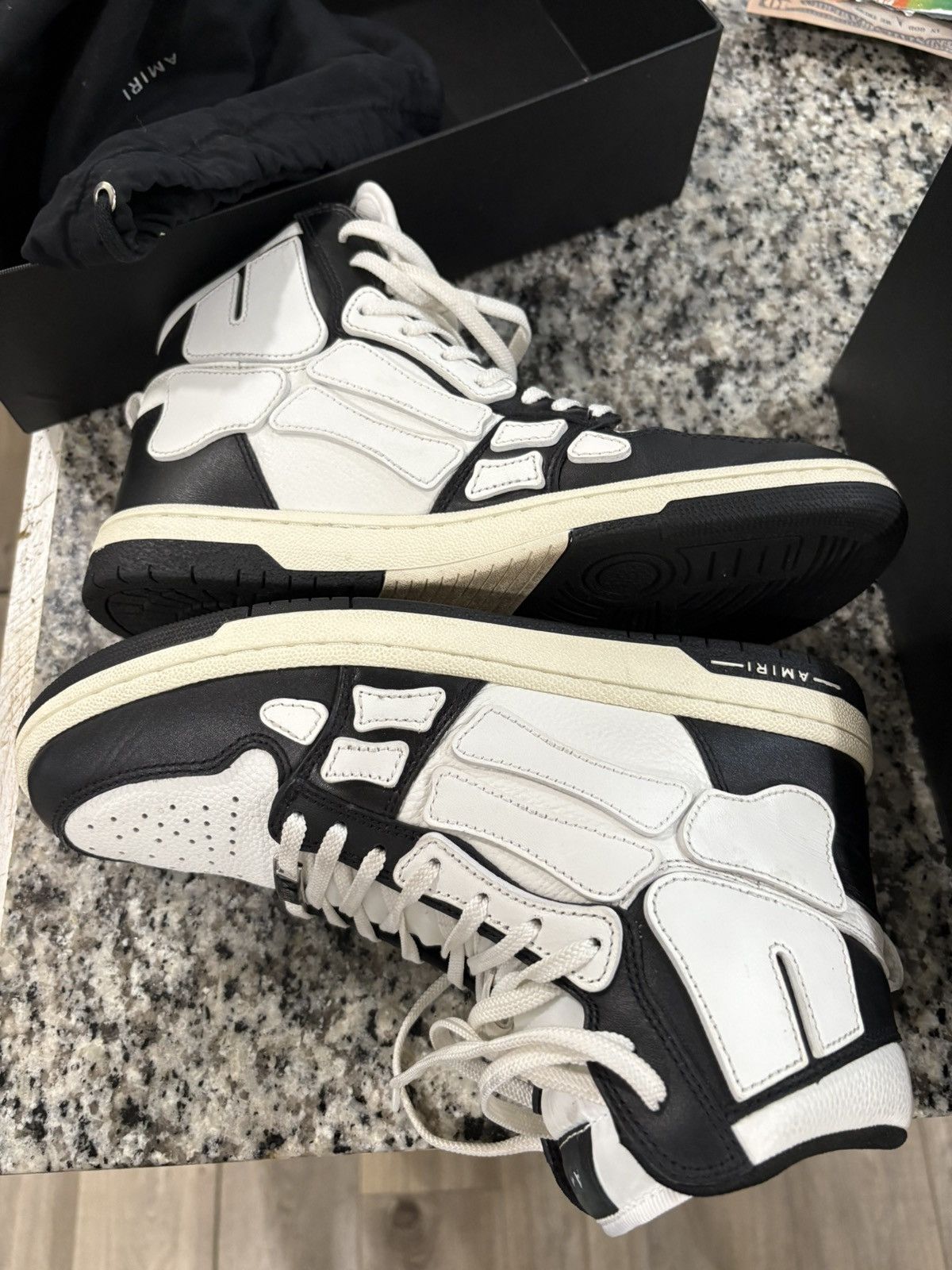 Amiri Amiri Skeleton Hi Top Size US 7 / EU 40 - 1 Thumbnail