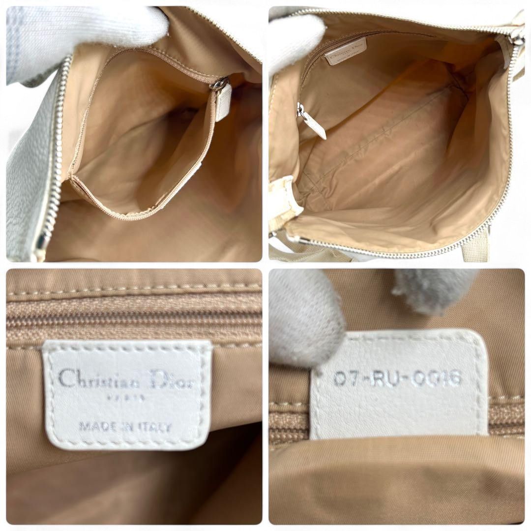 Dior Dior - Street Chic Vintage Shoulder Bag Monogram White Size ONE SIZE - 8 Thumbnail