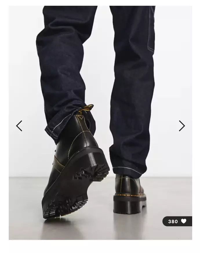 Dr. Martens DR. MARTENS CHURCH PLATFORM MONKEY BOOTS Size US 10 / EU 43 - 7 Thumbnail